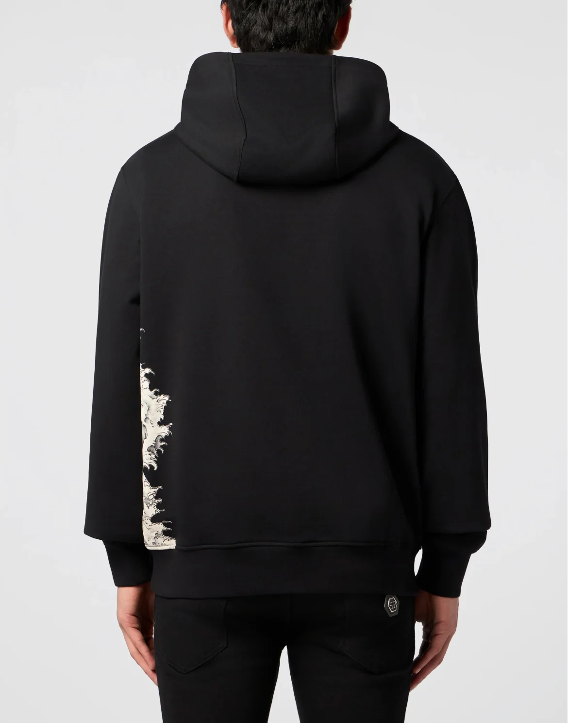 Hoodie Ceramic Skull, цвет: Черный