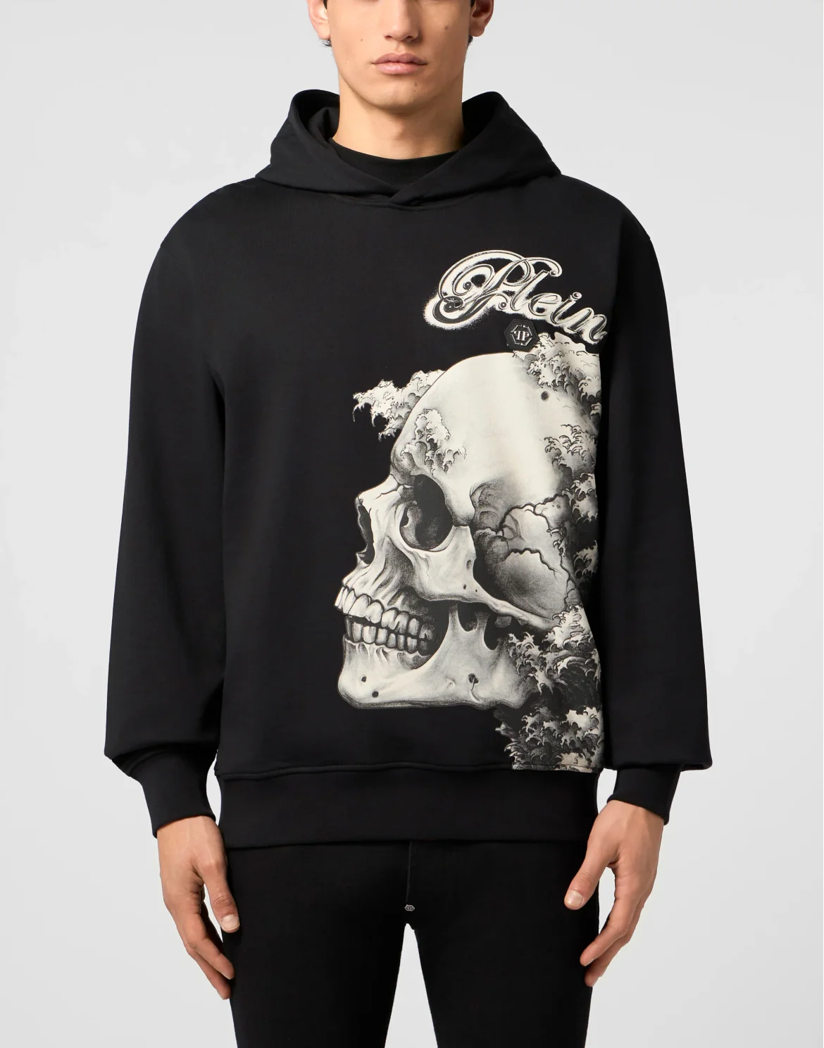 Hoodie Ceramic Skull, цвет: Черный