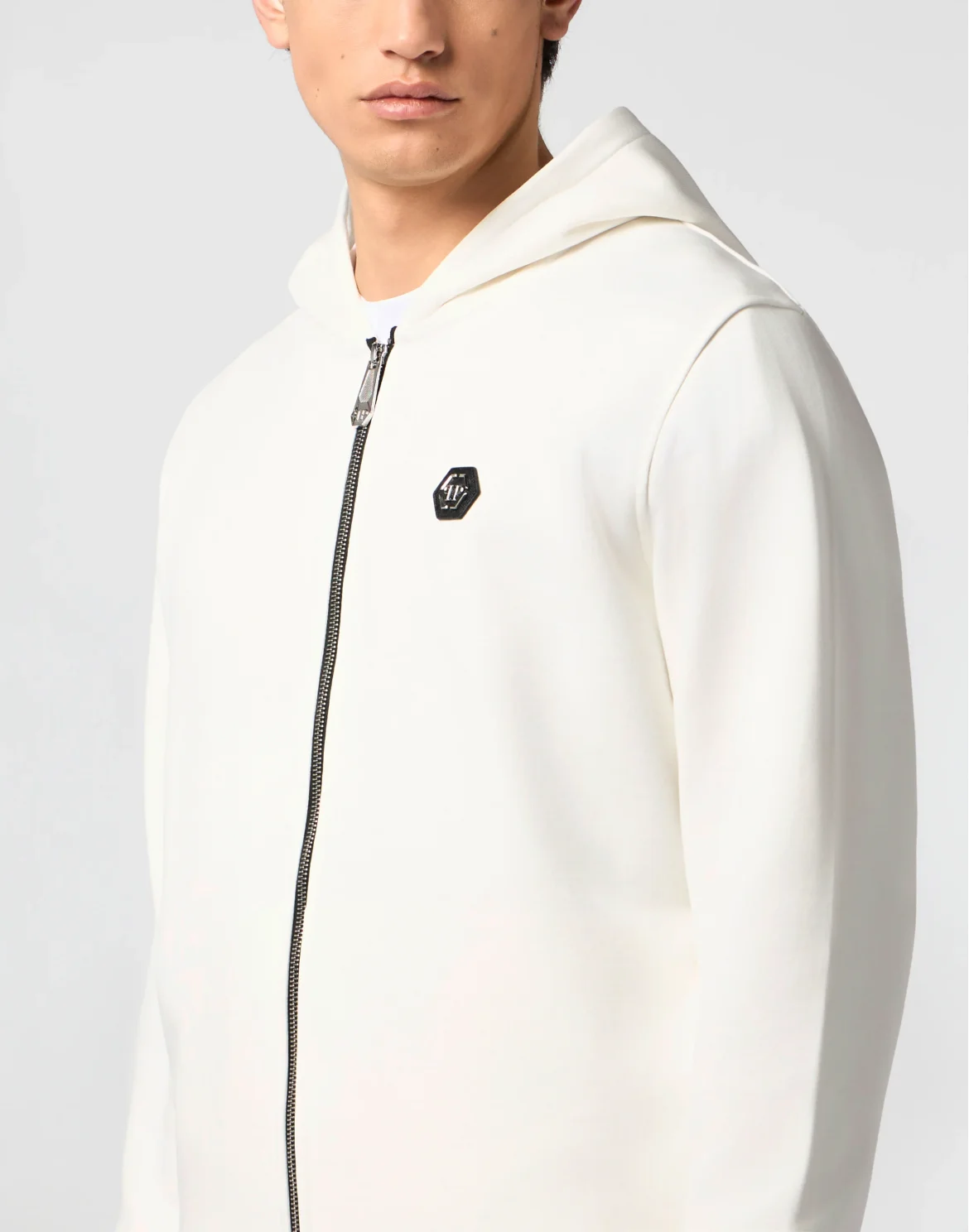 Zip Hoodie Basic, цвет: Бежевый