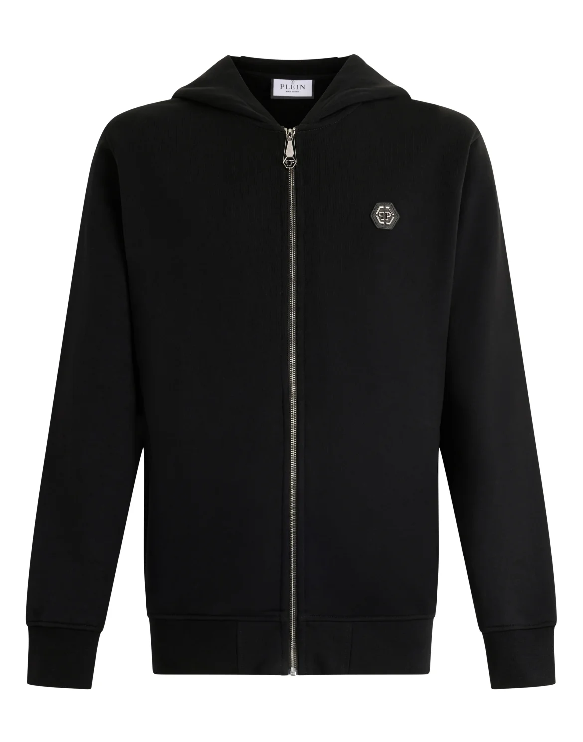 Zip Hoodie Basic, цвет: Черный