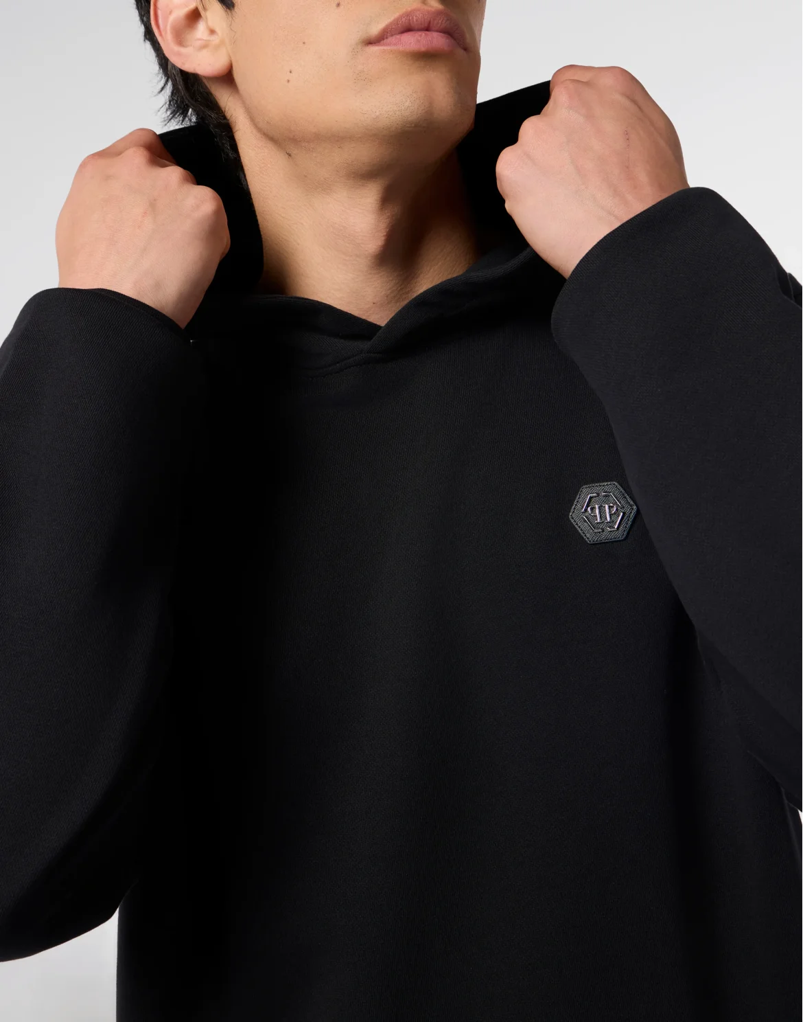 Fleece Hoodie Basic, цвет: Черный