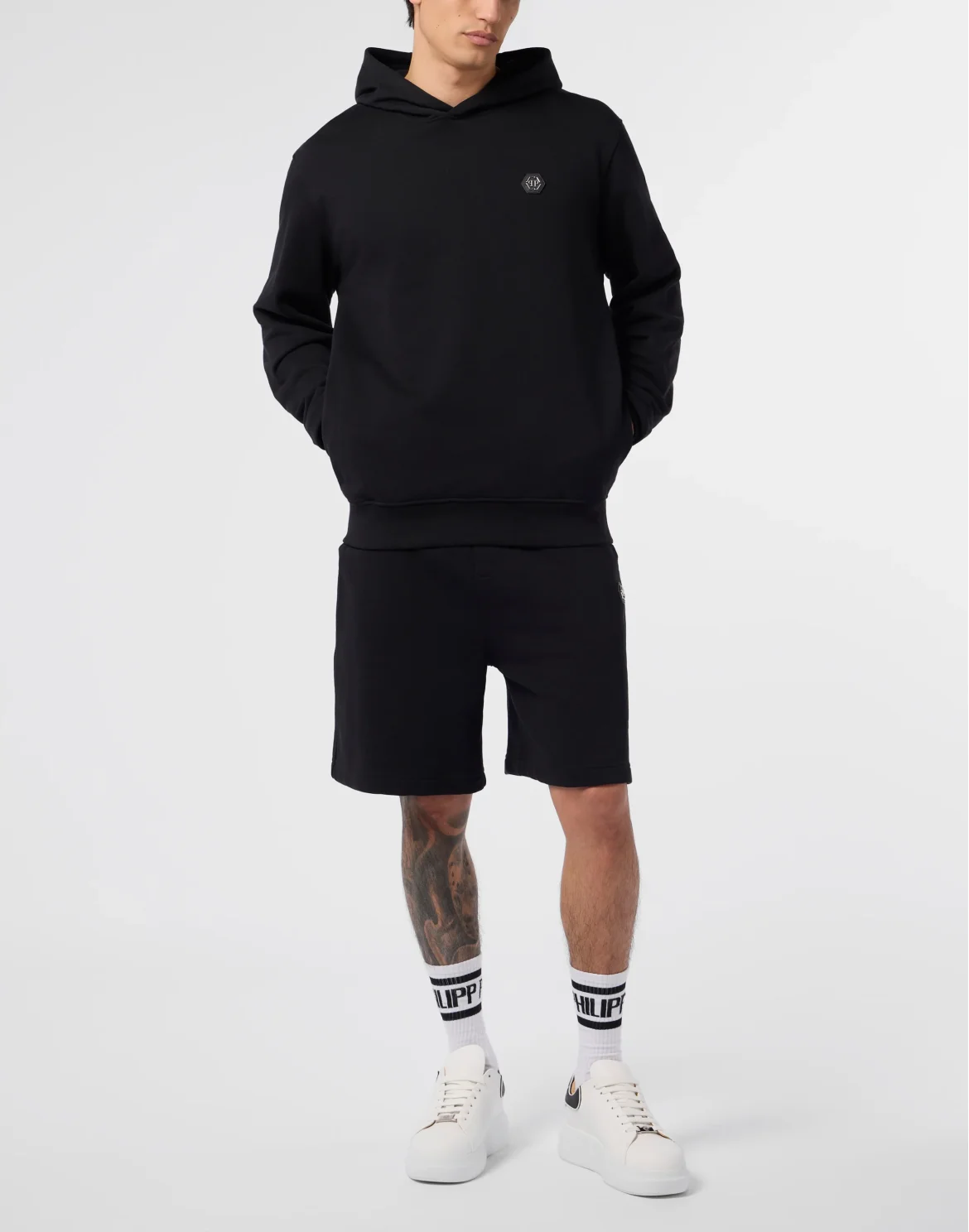 Fleece Hoodie Basic, цвет: Черный