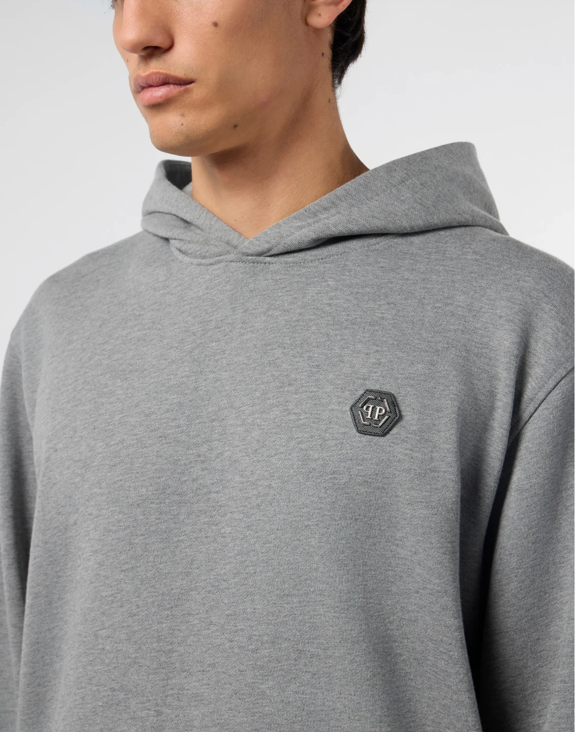 Fleece Hoodie Basic, цвет: Серый