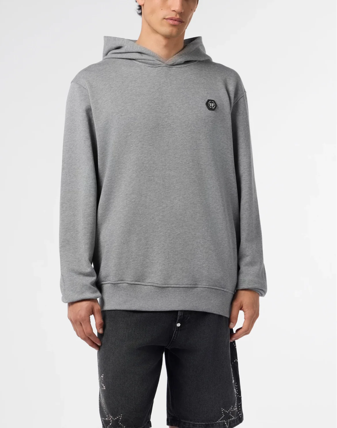 Fleece Hoodie Basic, цвет: Серый
