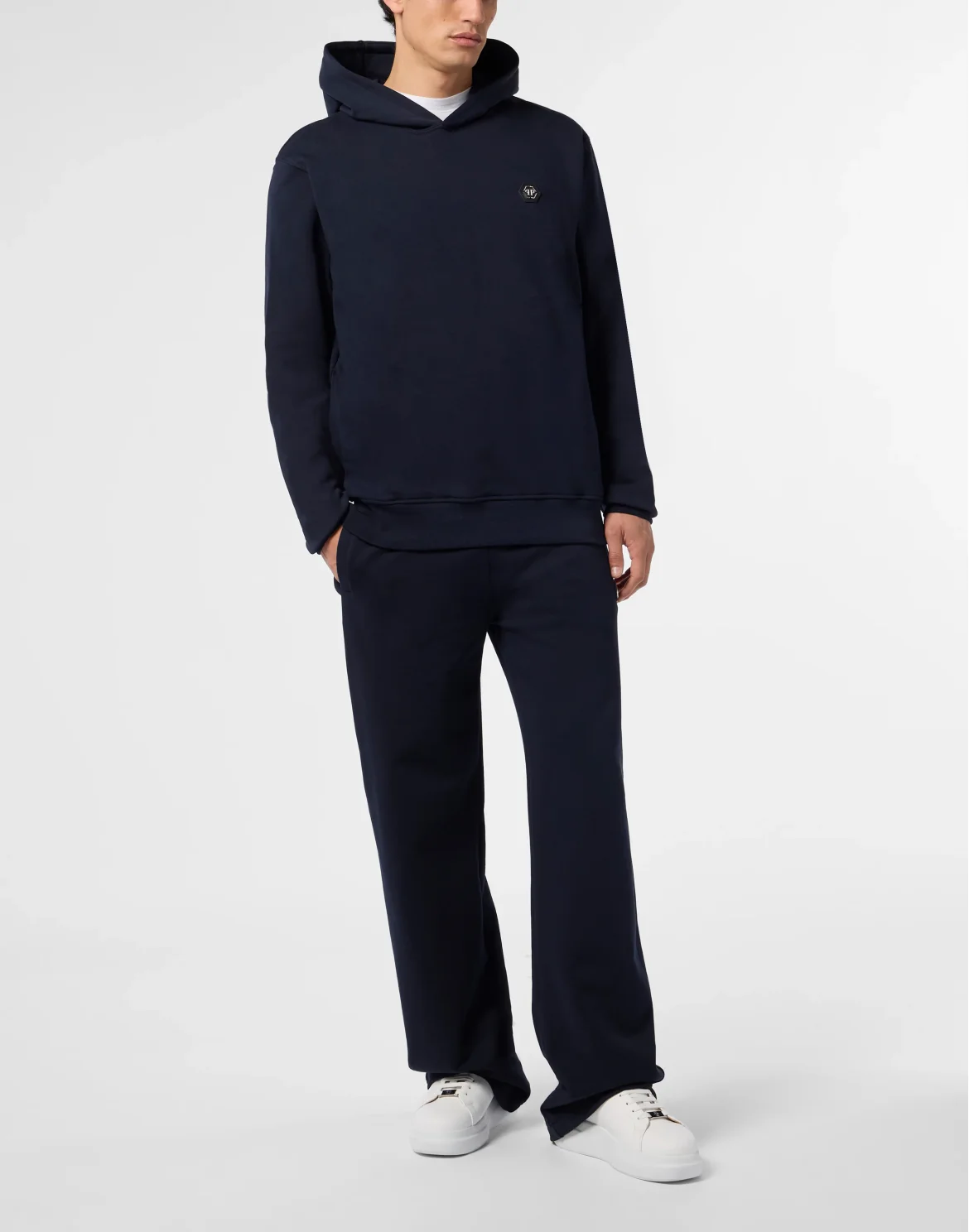 Fleece Hoodie Basic, цвет: Синий