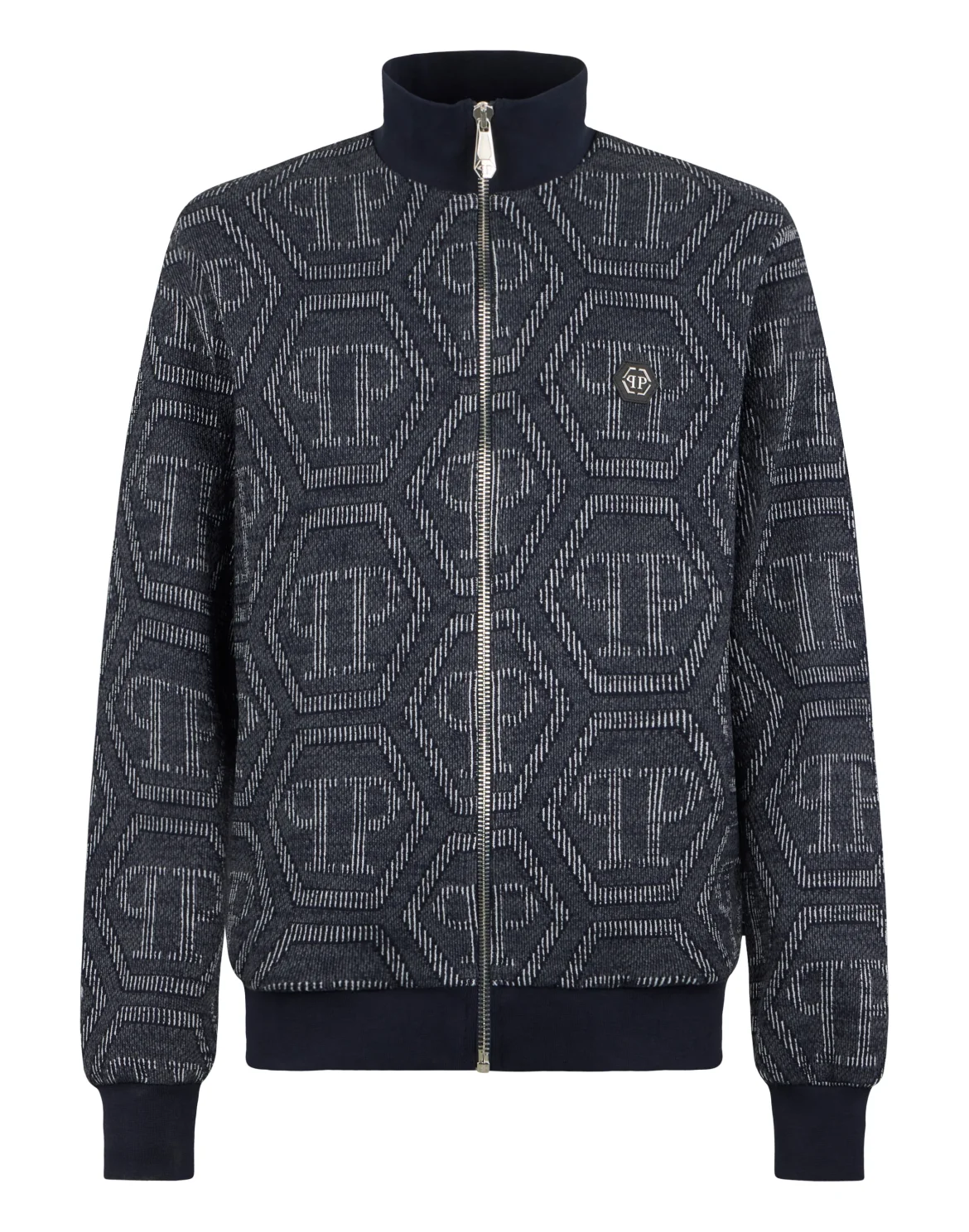 Jacquard Tracksuit Jacket Monogram, цвет: Синий