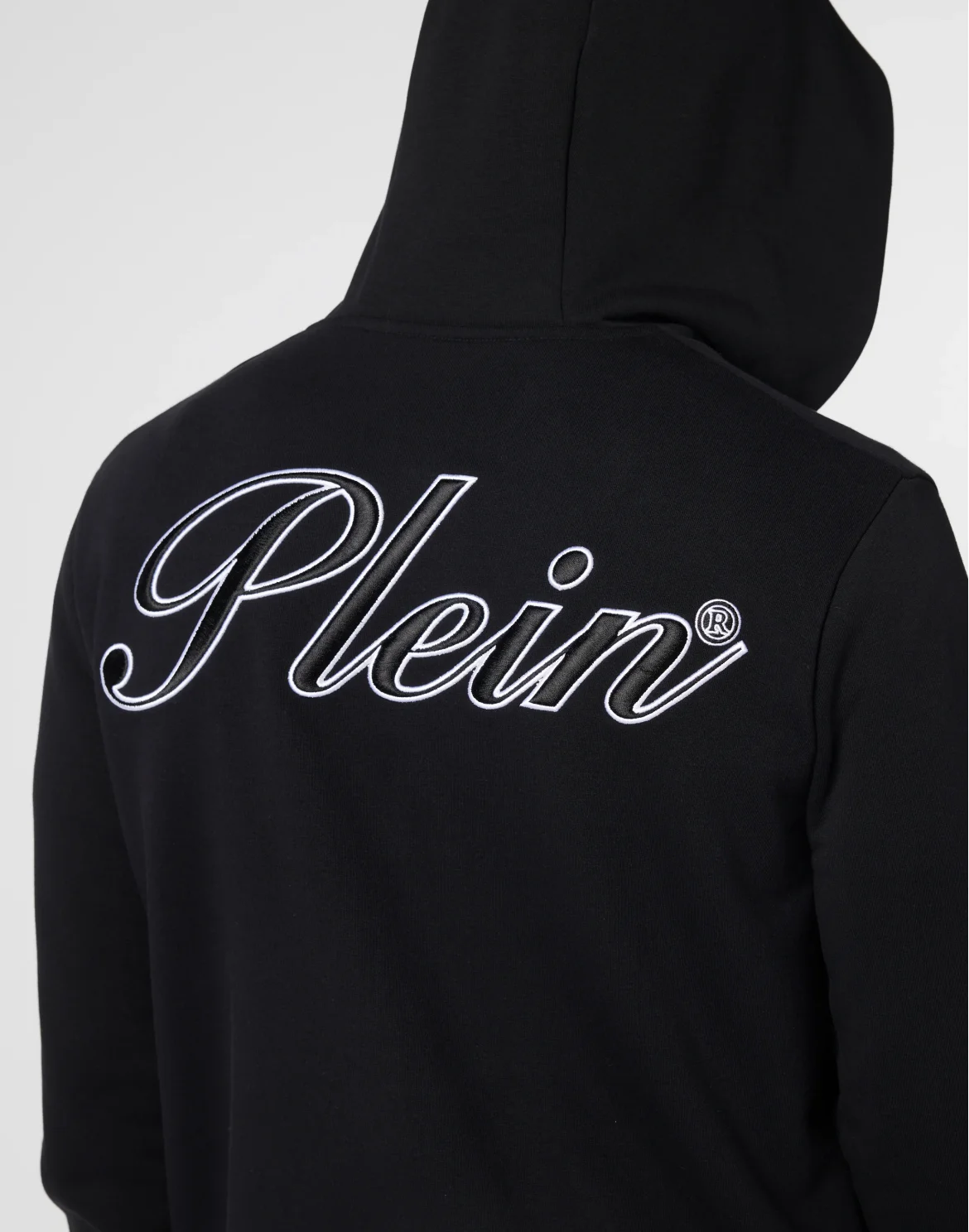Zip Hoodie Signature Embroidery, цвет: Черный