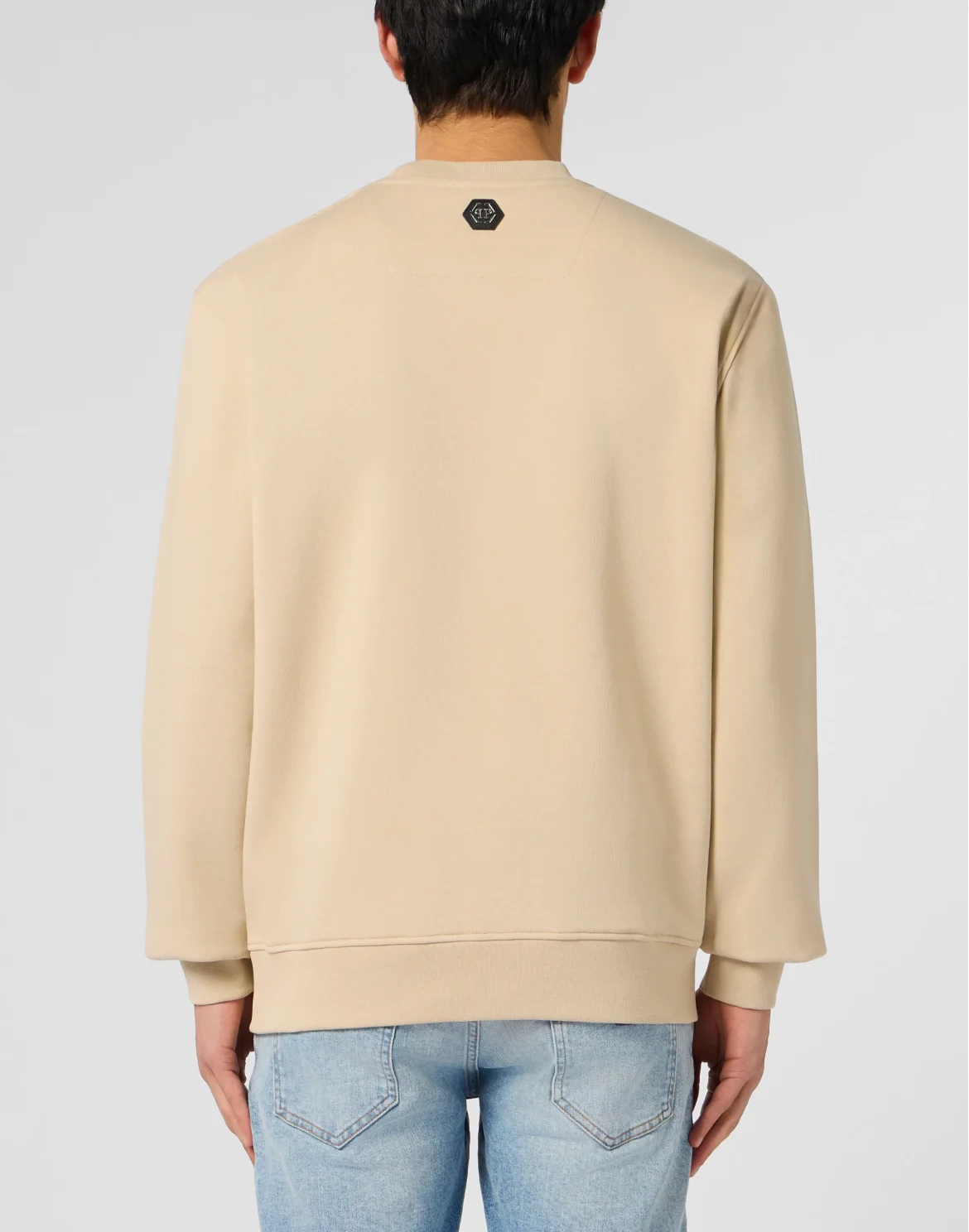Round Neck Sweatshirt Teddy Boat, цвет: Бежевый
