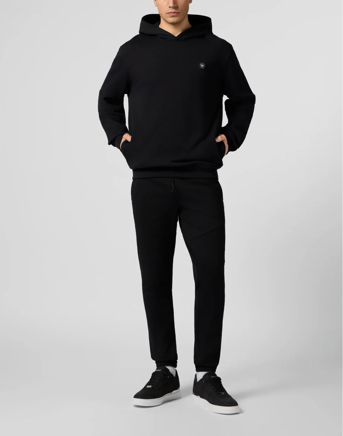 Biker Padded Jogging Trousers, цвет: Черный