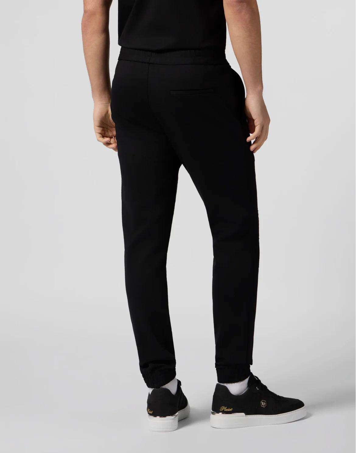 Biker Padded Jogging Trousers, цвет: Черный
