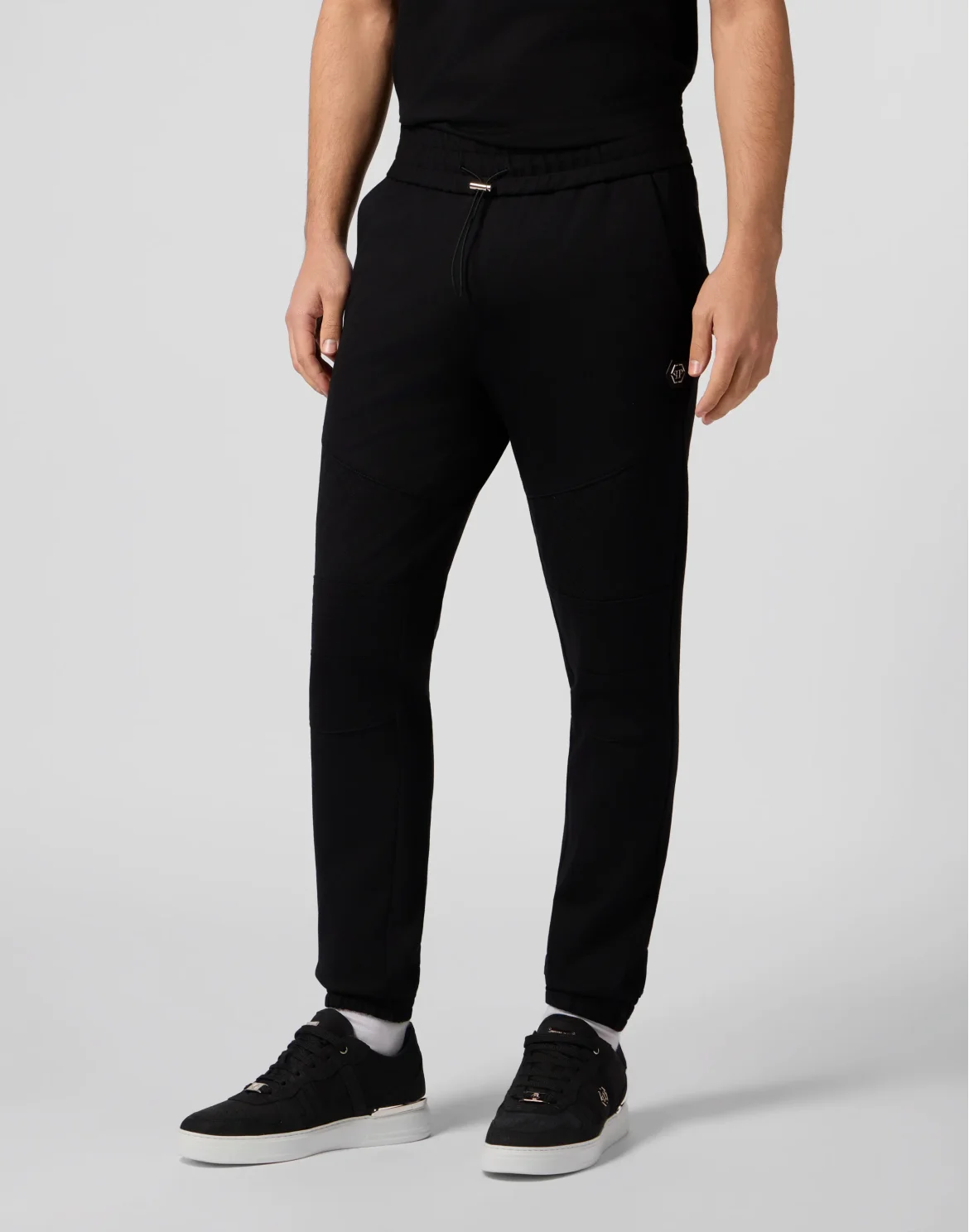 Biker Padded Jogging Trousers, цвет: Черный