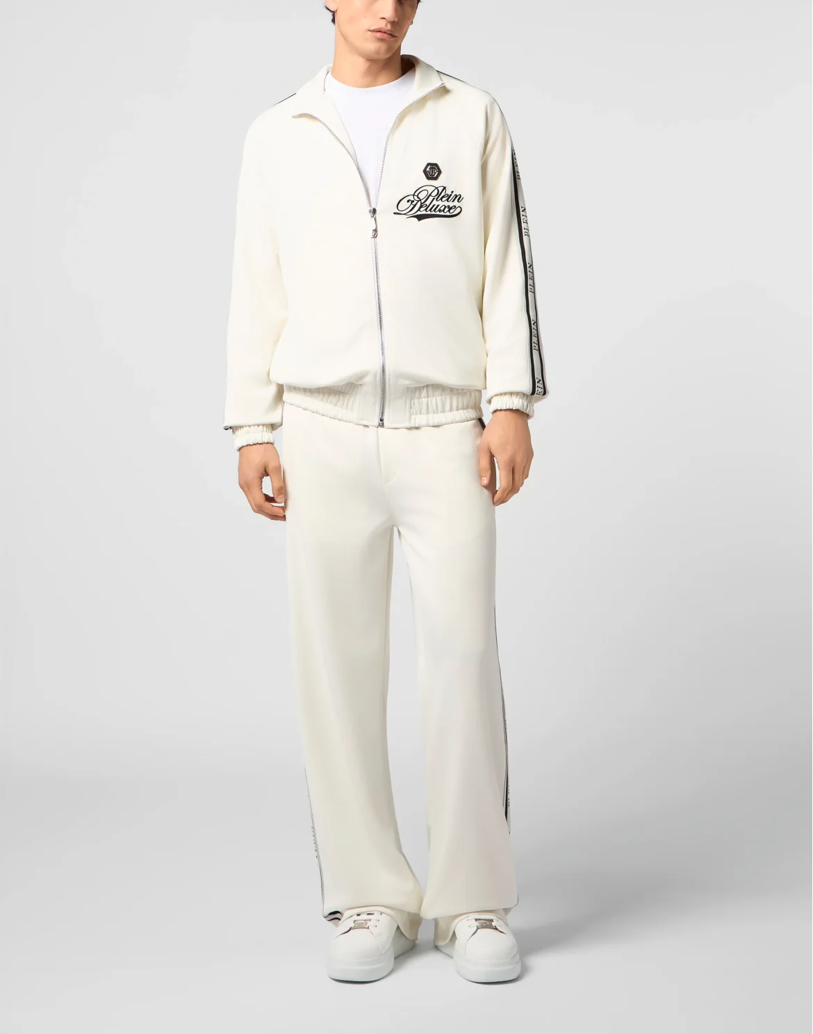 Tracksuit Trousers Jacquard Logo, цвет: Бежевый
