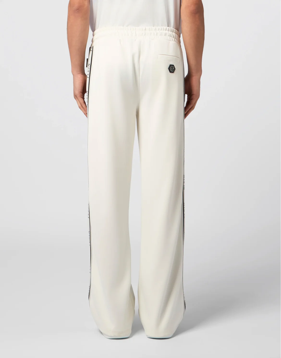 Tracksuit Trousers Jacquard Logo, цвет: Бежевый