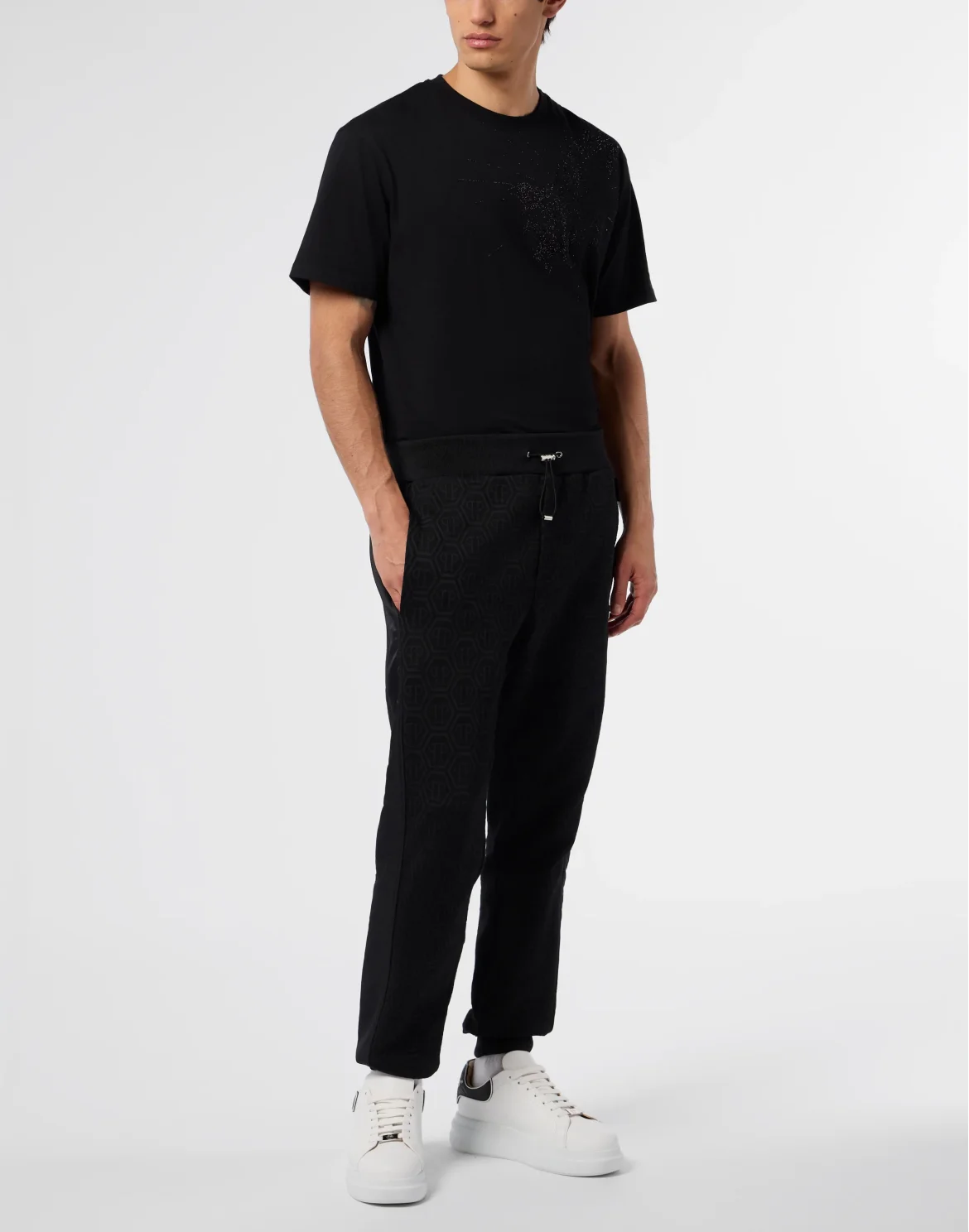 Composed Jogger Pants Monogram Monogram, цвет: Черный
