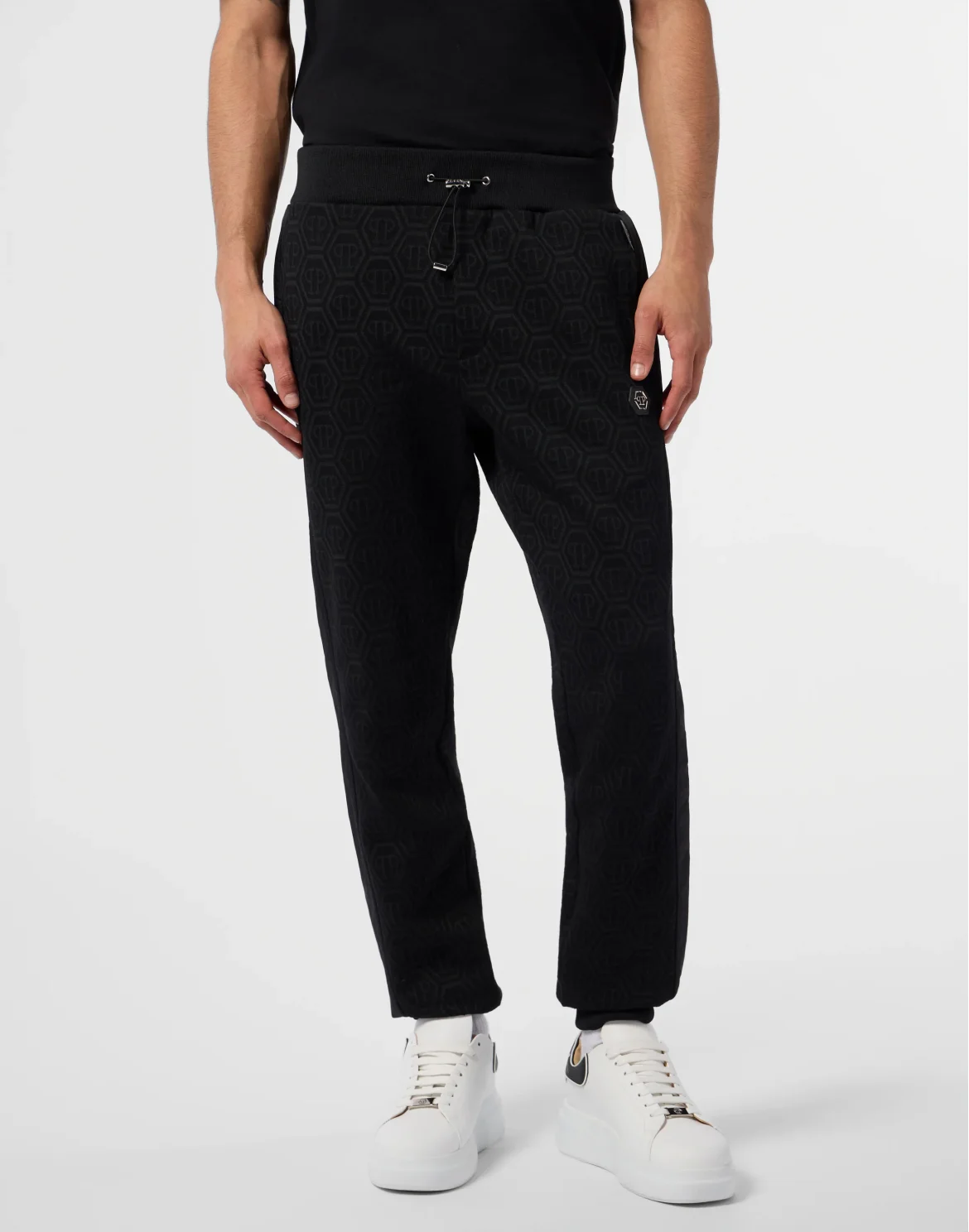 Composed Jogger Pants Monogram Monogram, цвет: Черный