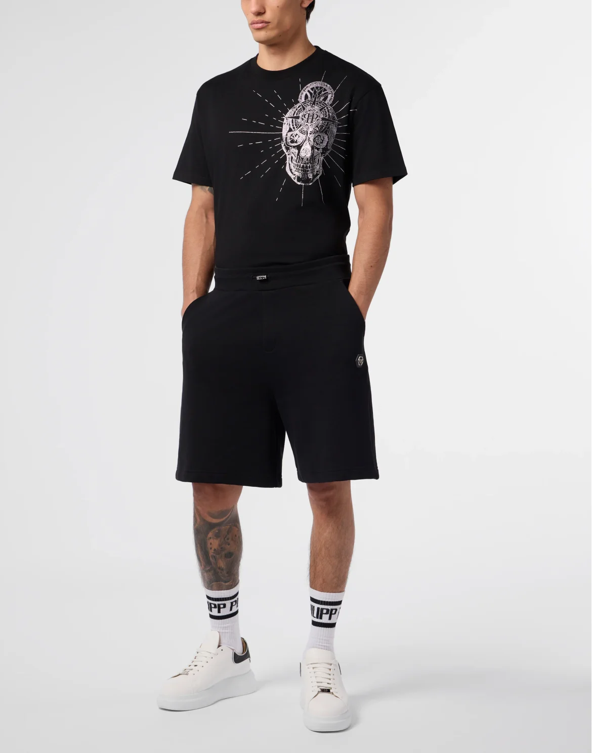 Fleece Shorts Basic, цвет: Черный