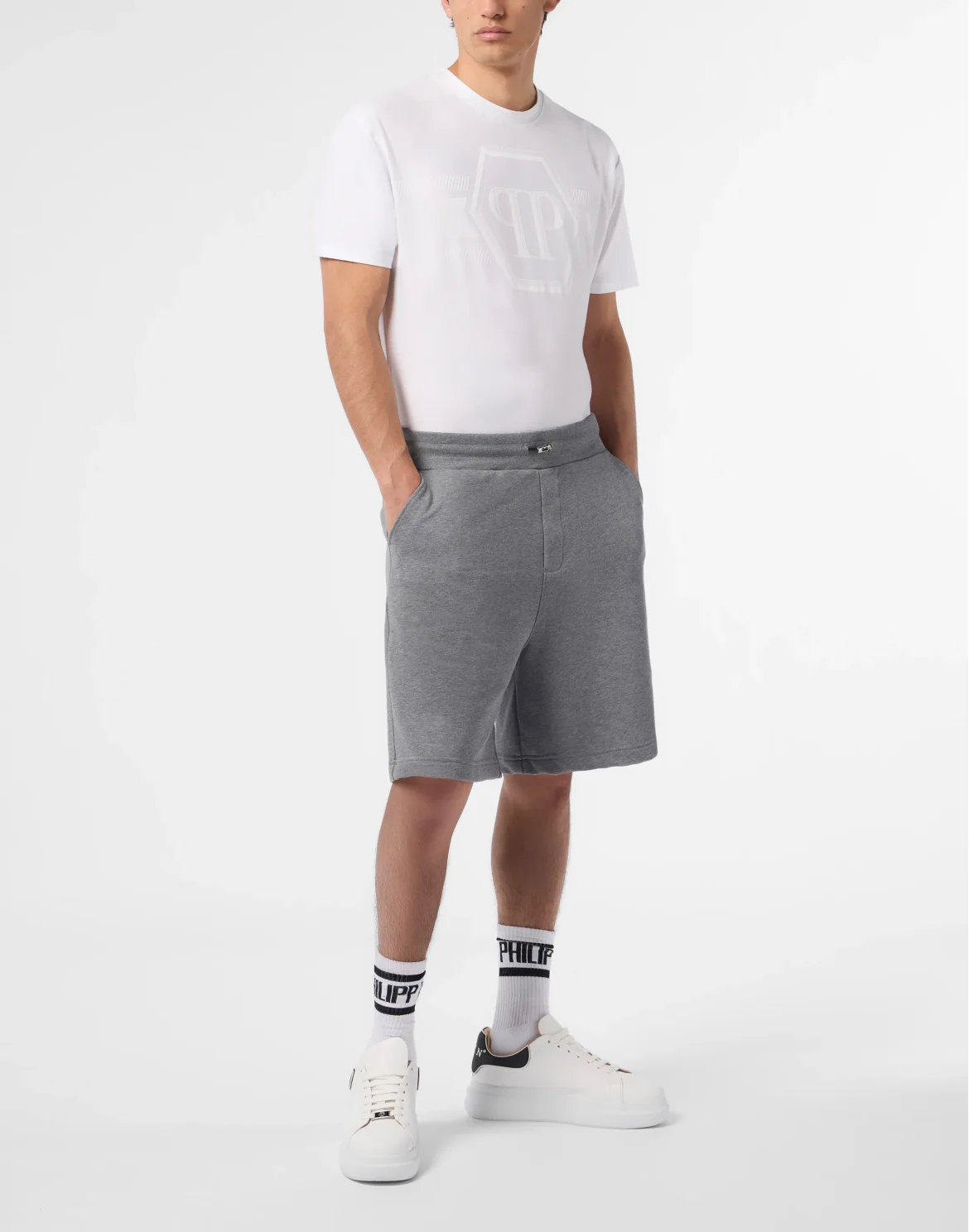 Fleece Shorts Basic, цвет: Серый
