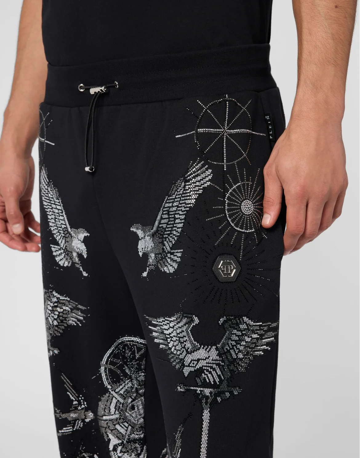 Jogging Pants Tattoo Stones, цвет: Черный