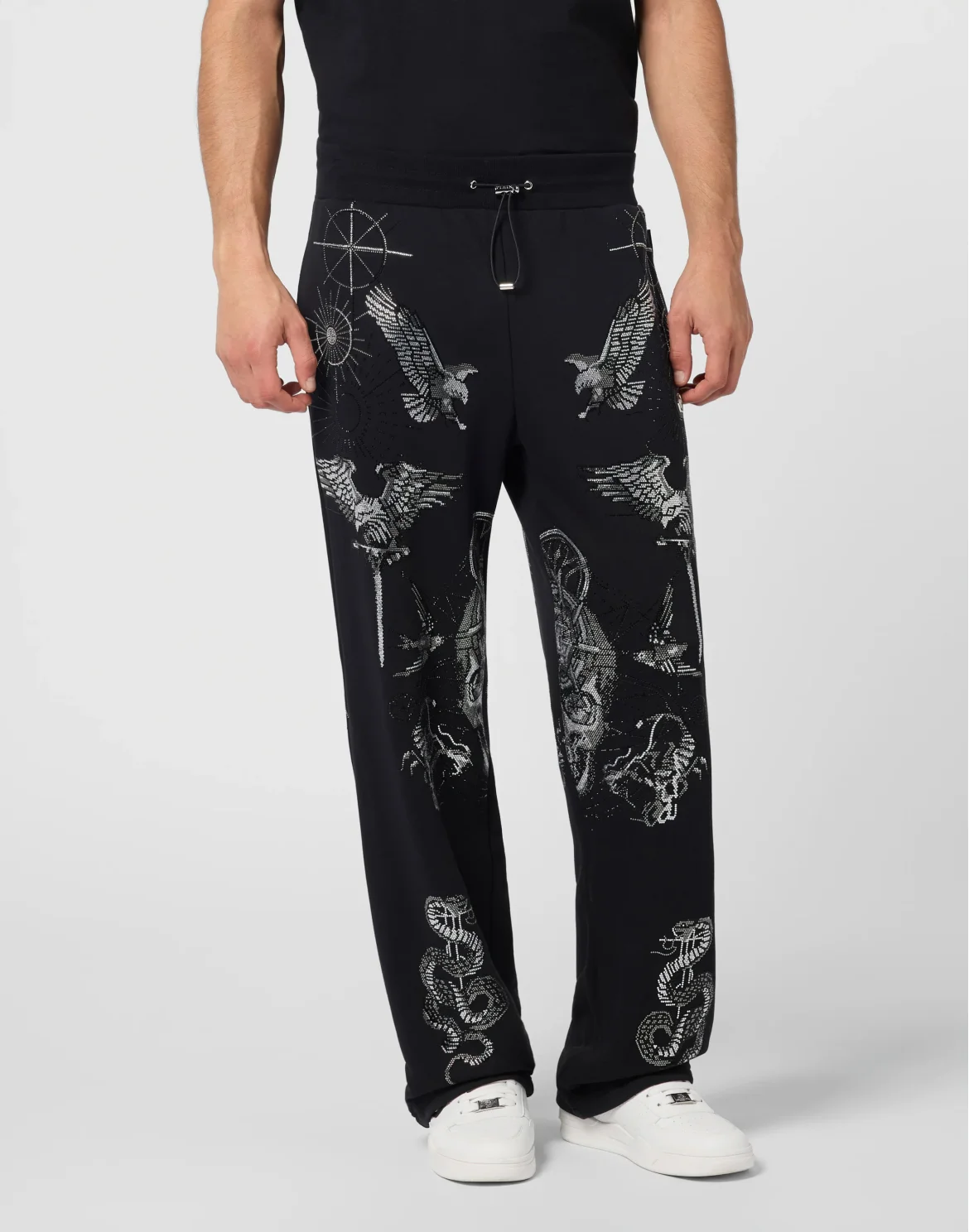 Jogging Pants Tattoo Stones, цвет: Черный