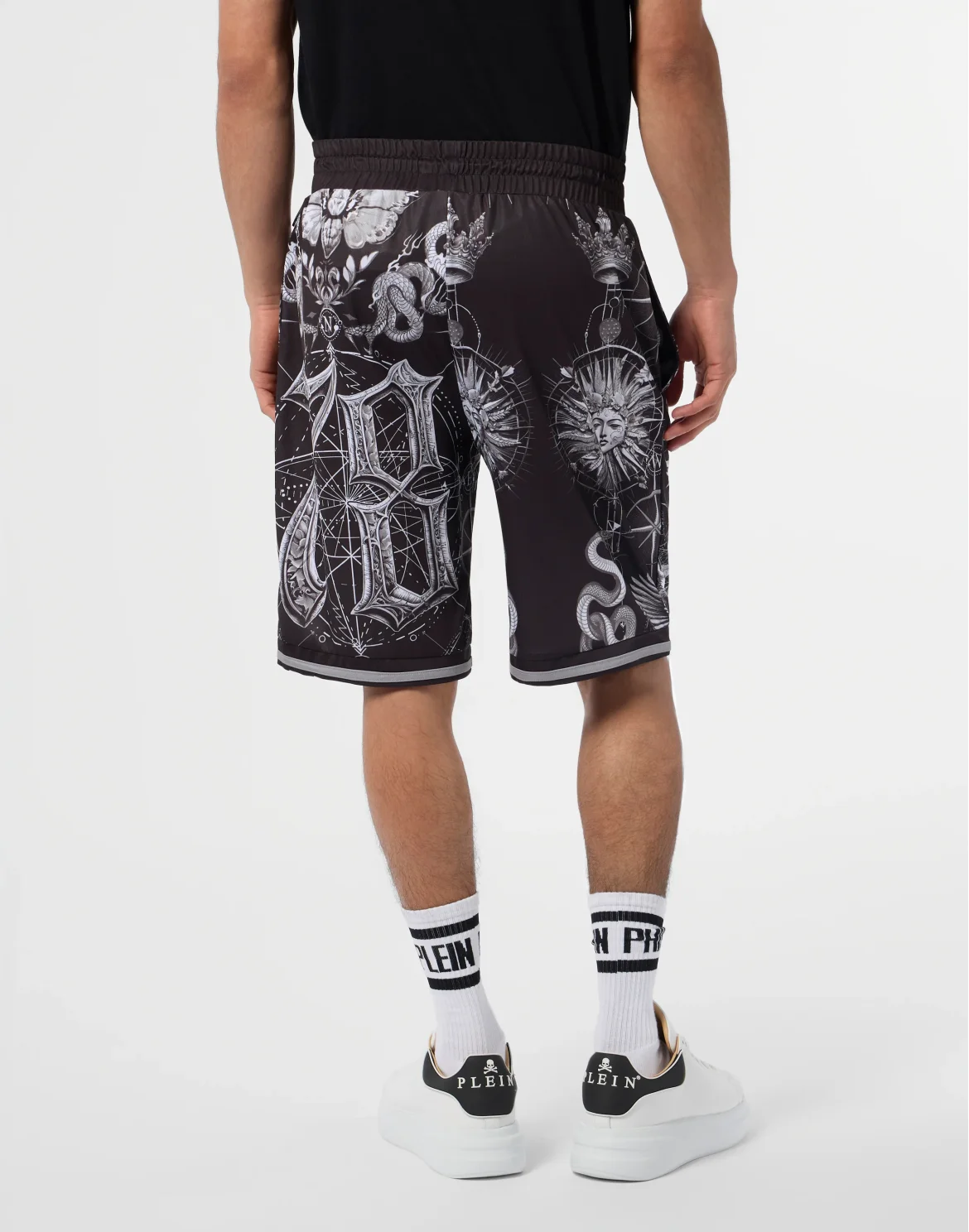 Mesh Basketball Shorts Tattoo, цвет: Черный
