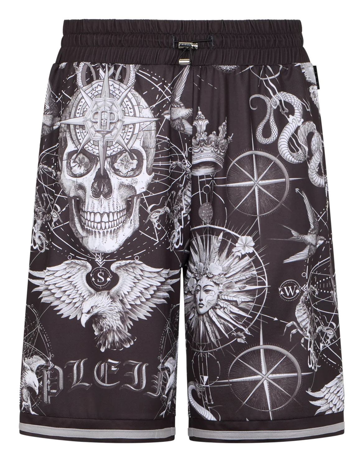 Mesh Basketball Shorts Tattoo, цвет: Черный
