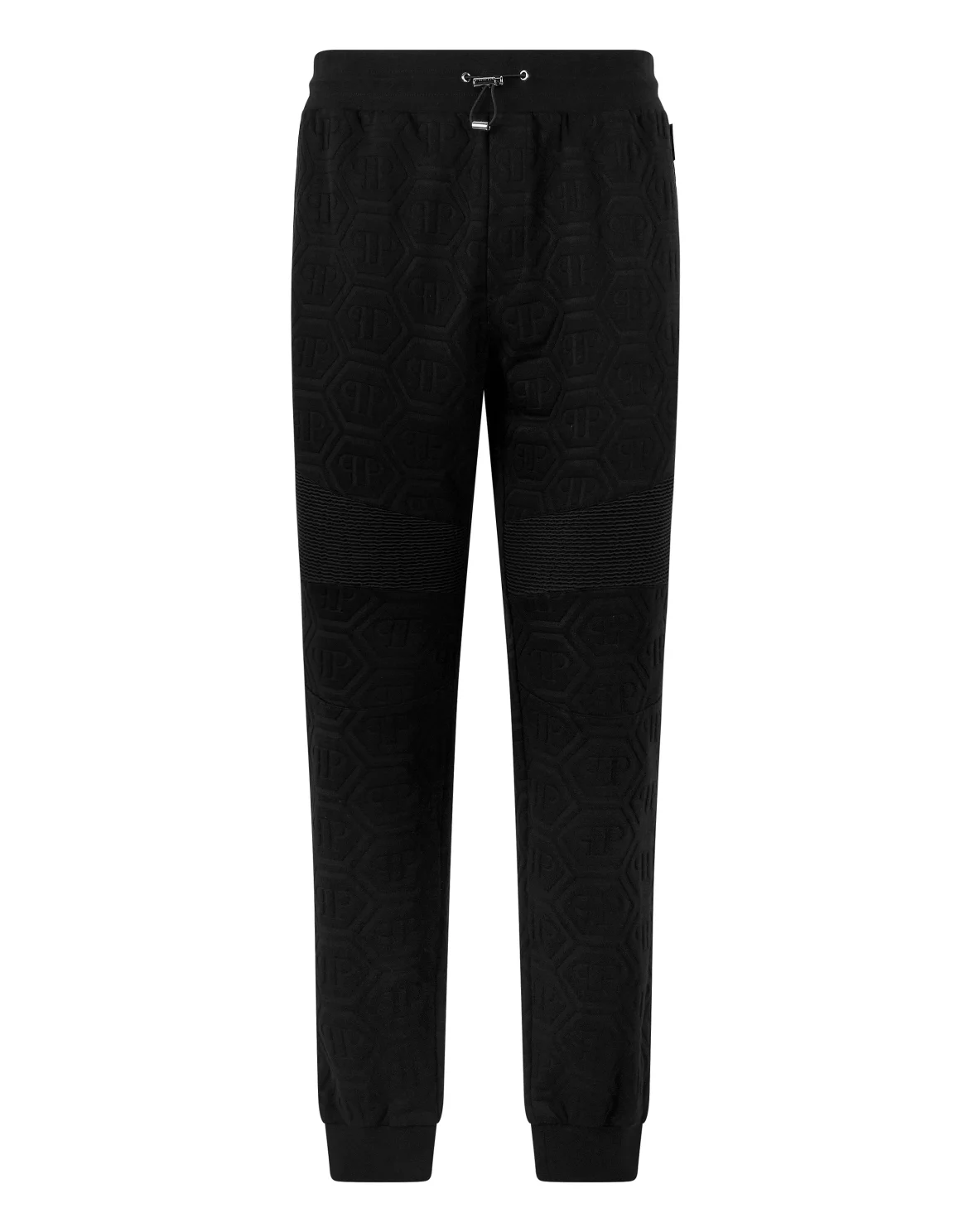 Padded Biker Joggers Monogram, цвет: Черный