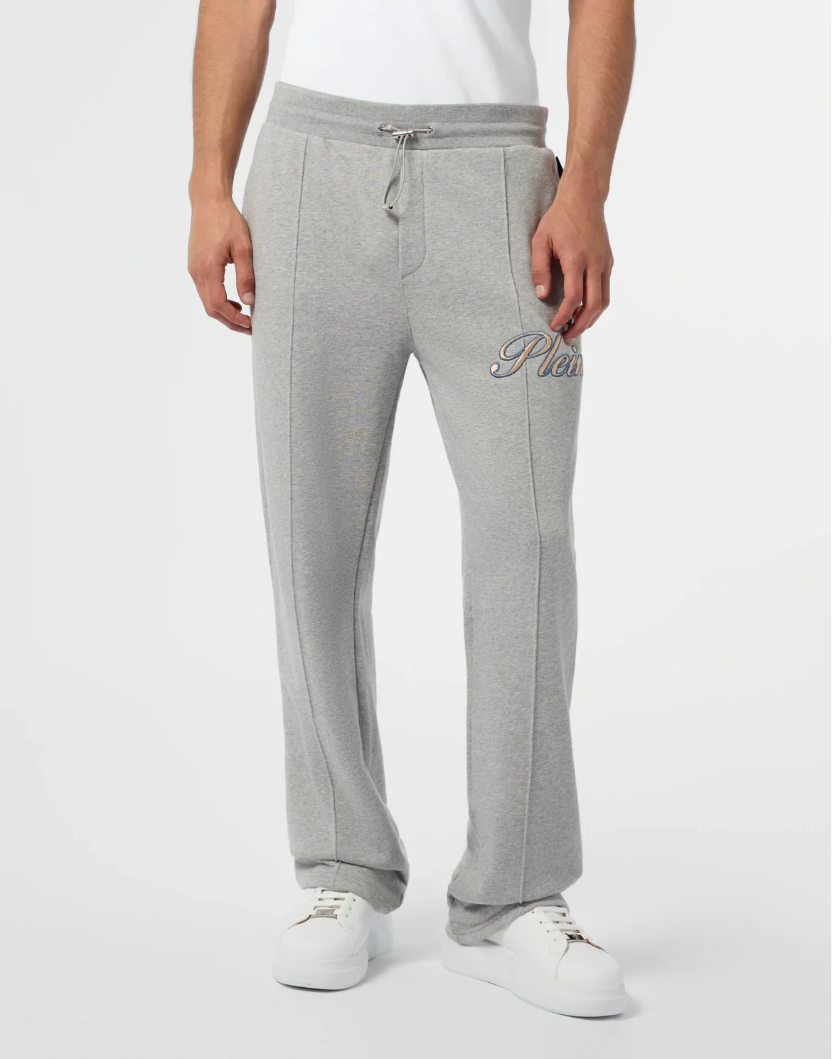 Tracksuit Joggers Outline Embroidery, цвет: Черный