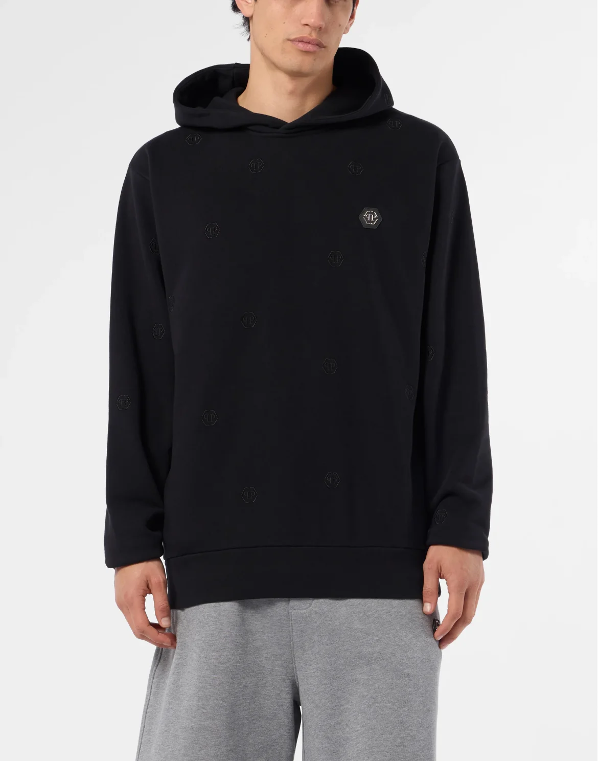 Tracksuit Joggers Monogram Embroidery, цвет: Черный