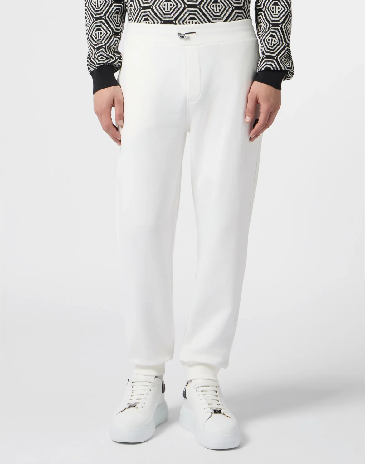 Basic Joggers Plein, цвет: Бежевый