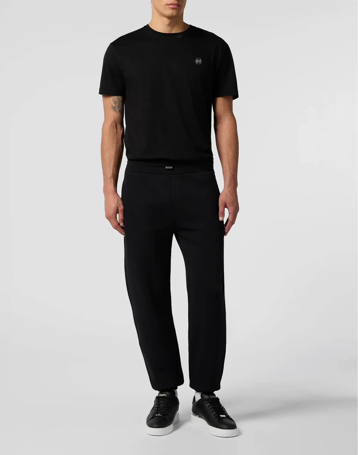 Basic Joggers Plein, цвет: Черный