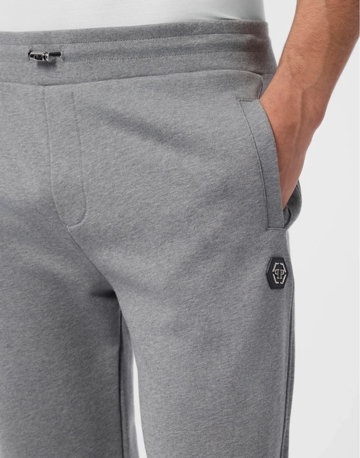 Basic Joggers Plein, цвет: Серый