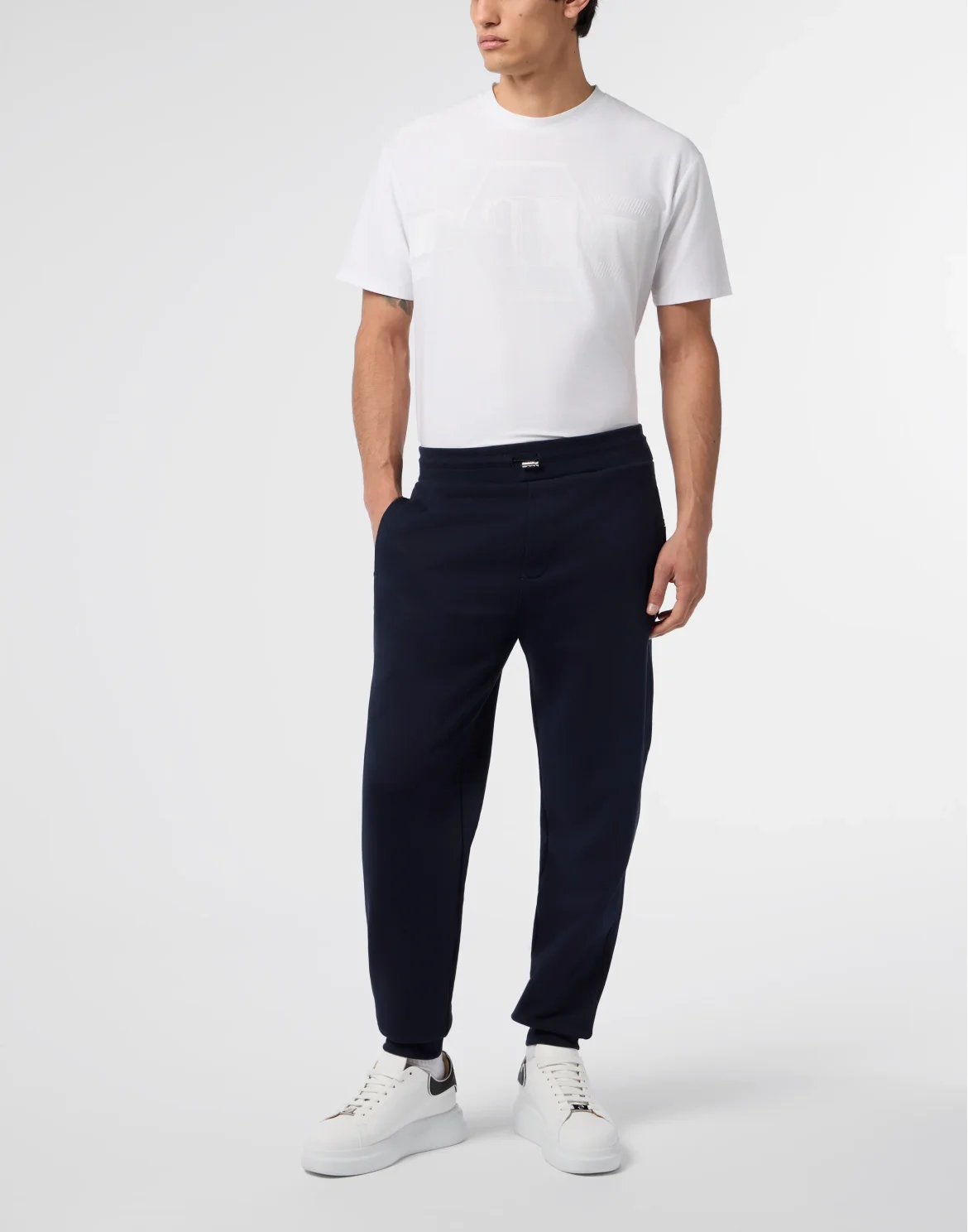 Basic Joggers Plein, цвет: Синий