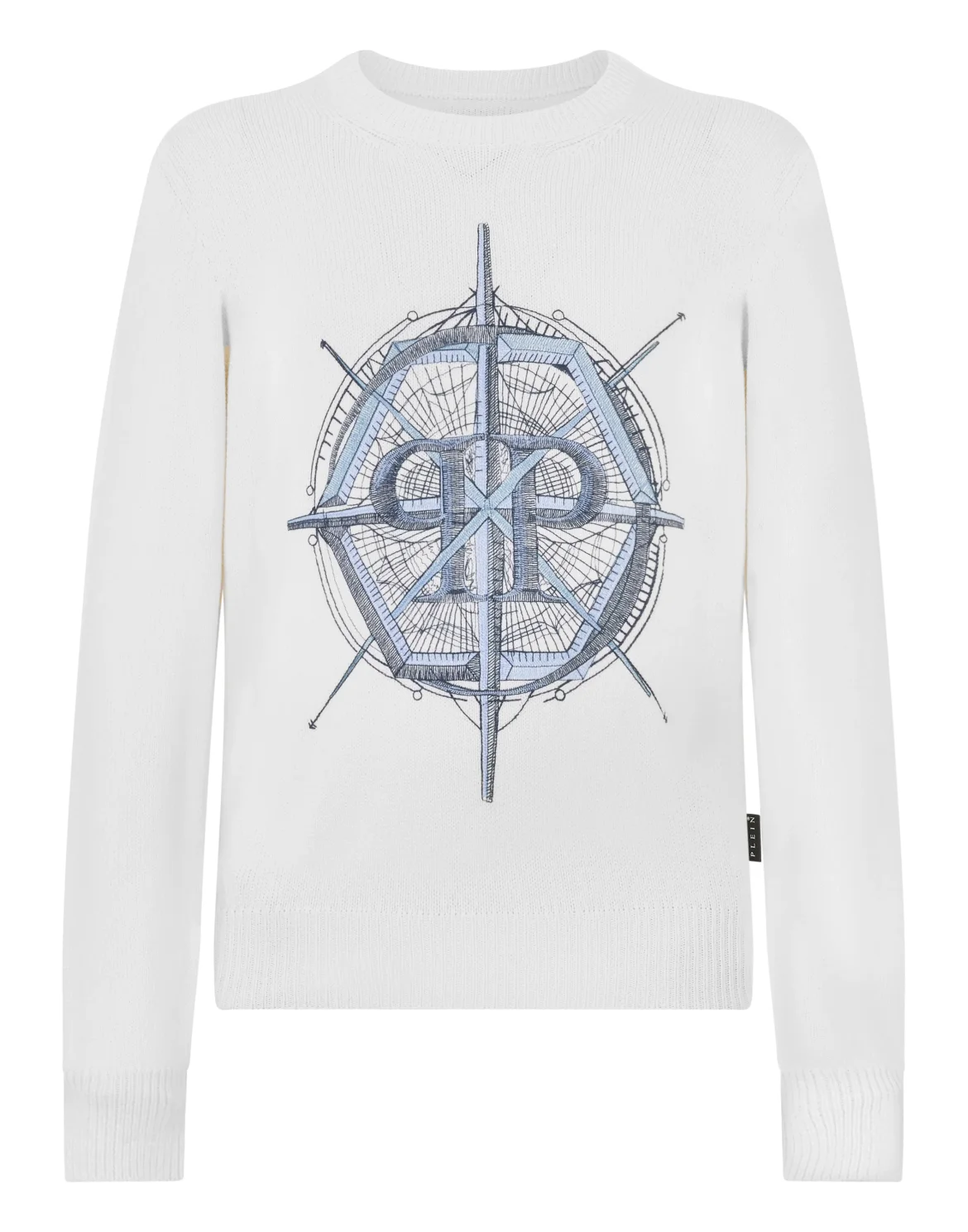 Round Neck Pullover Wind Rose, цвет: Бежевый