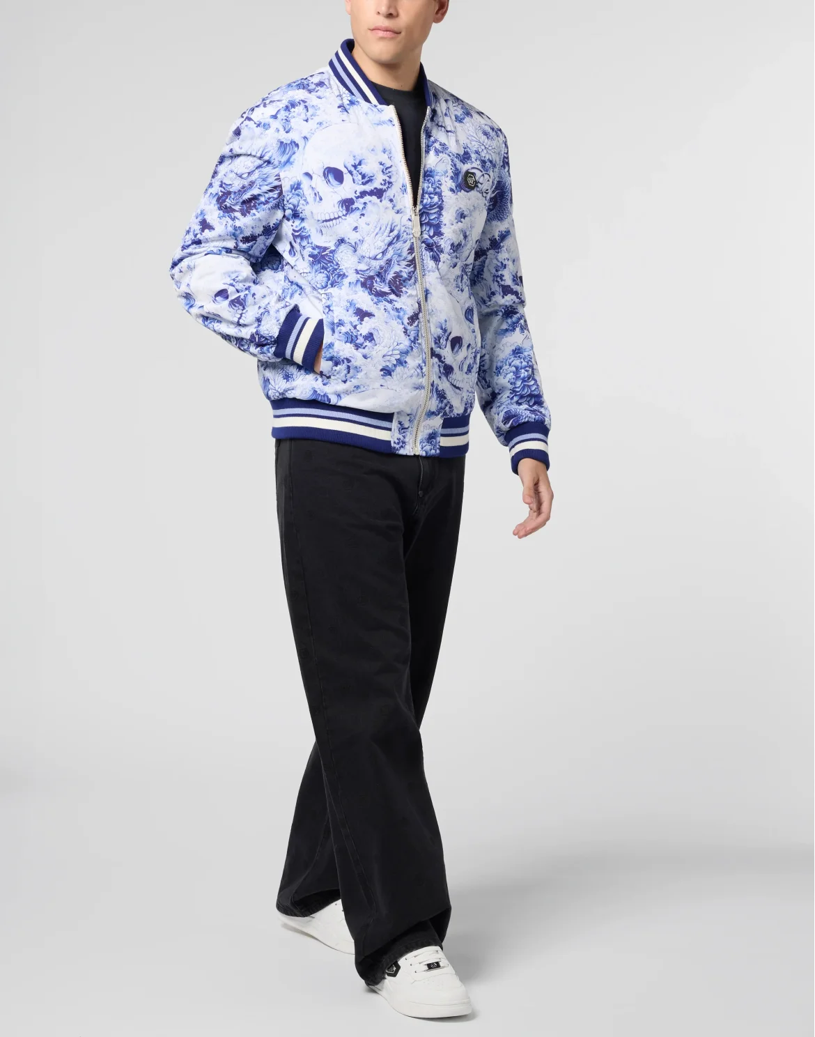 Nylon Bomber Ceramic, цвет: Синий