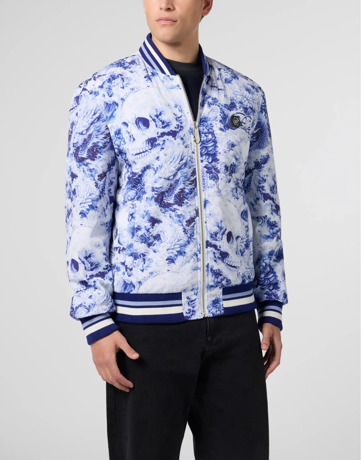 Nylon Bomber Ceramic, цвет: Синий