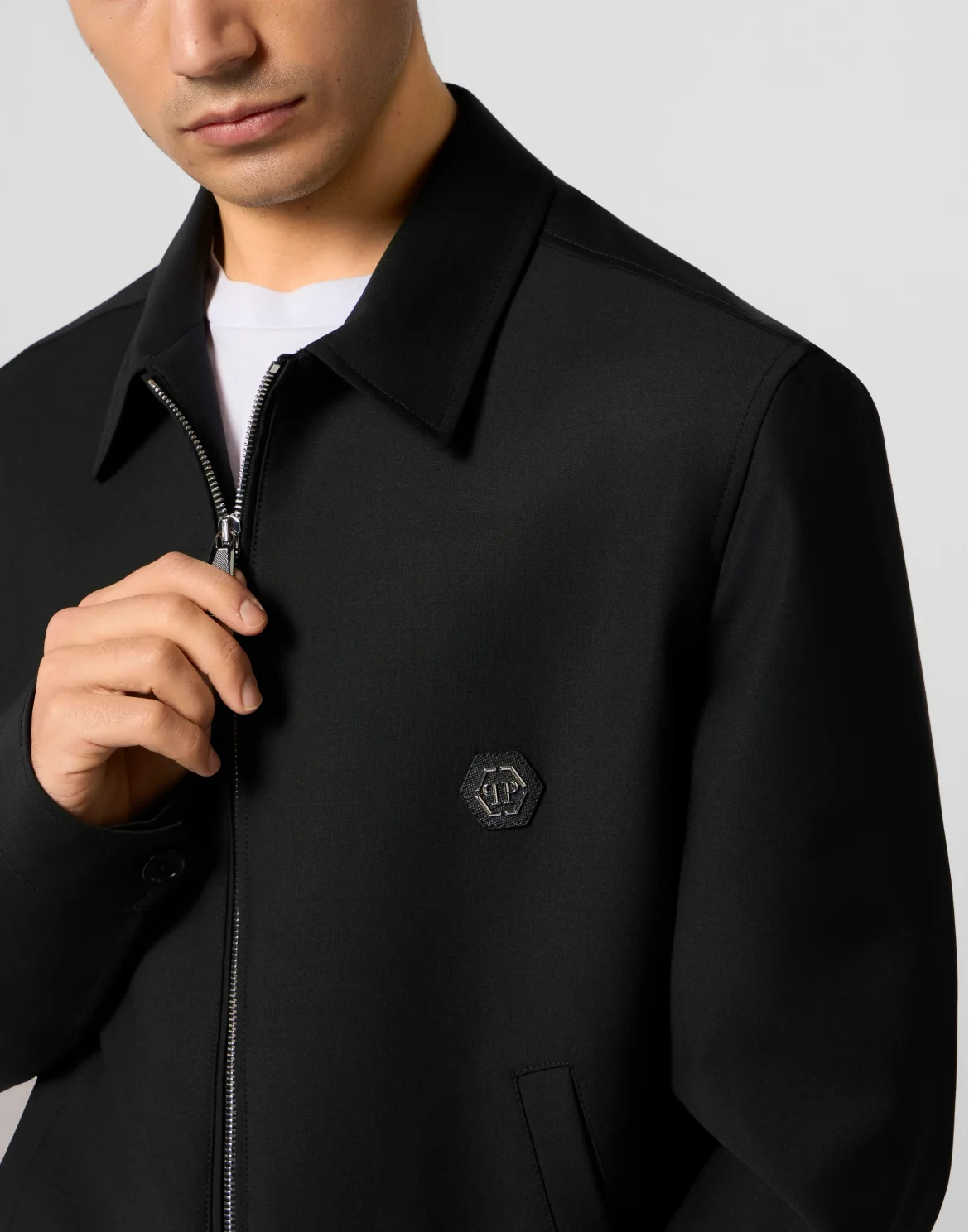 Wool Blouson, цвет: Черный