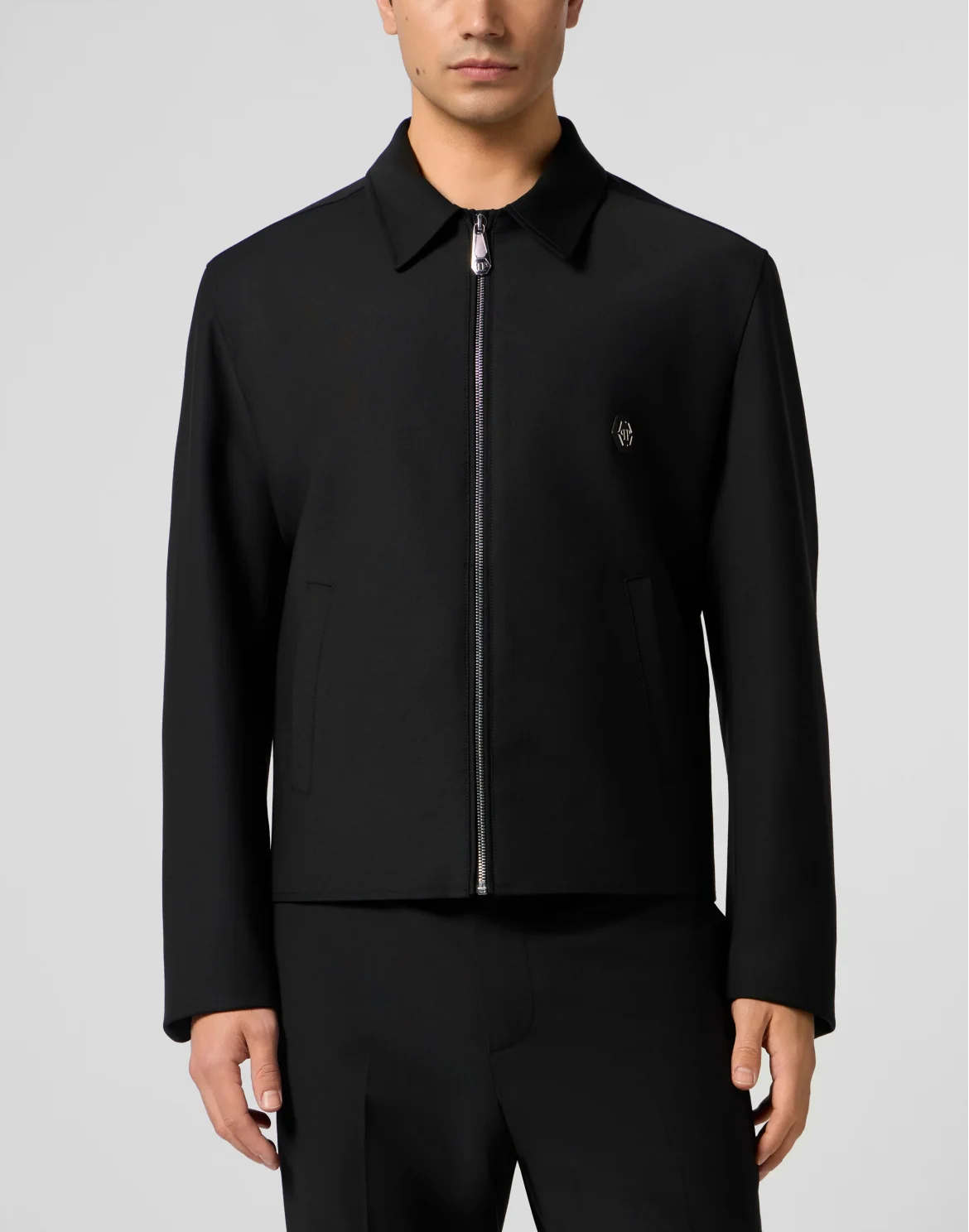Wool Blouson, цвет: Черный