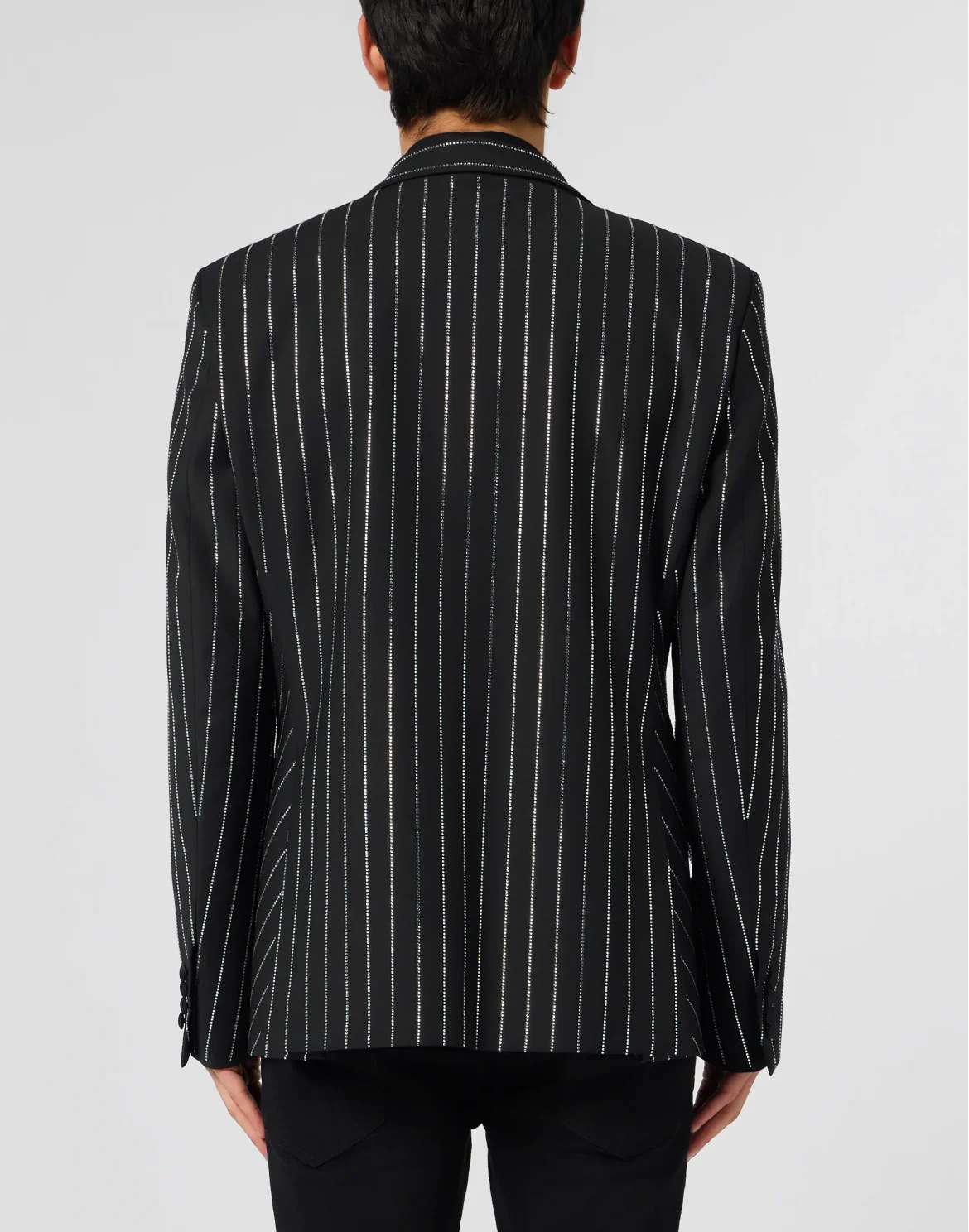 Jacquard Blazer Lord Fit Strass, цвет: Черный