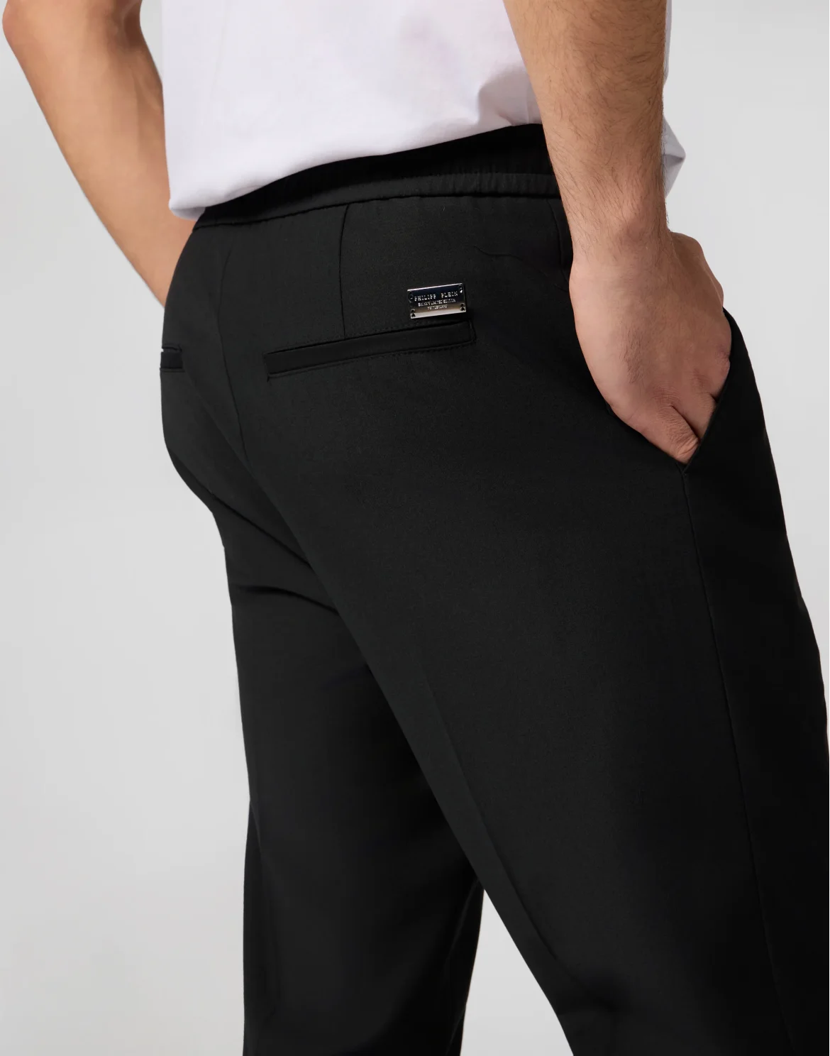 Wool Gigolo Fit Trousers, цвет: Черный