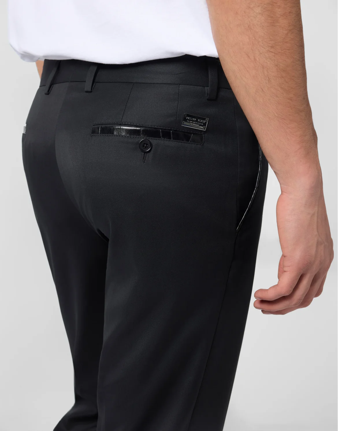 Gigolo Fit Trousers Cocco Details, цвет: Черный