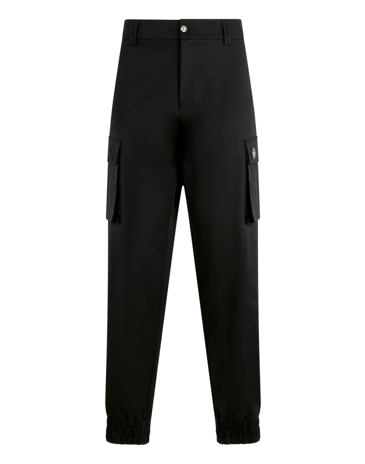 Straight Cargo Trousers, цвет: Черный
