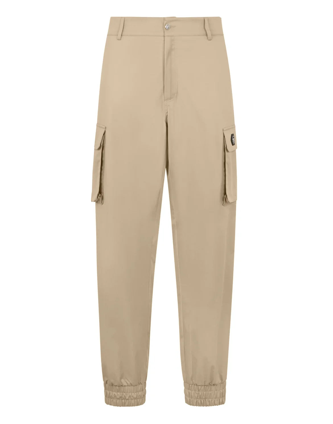 Straight Cargo Trousers, цвет: Бежевый