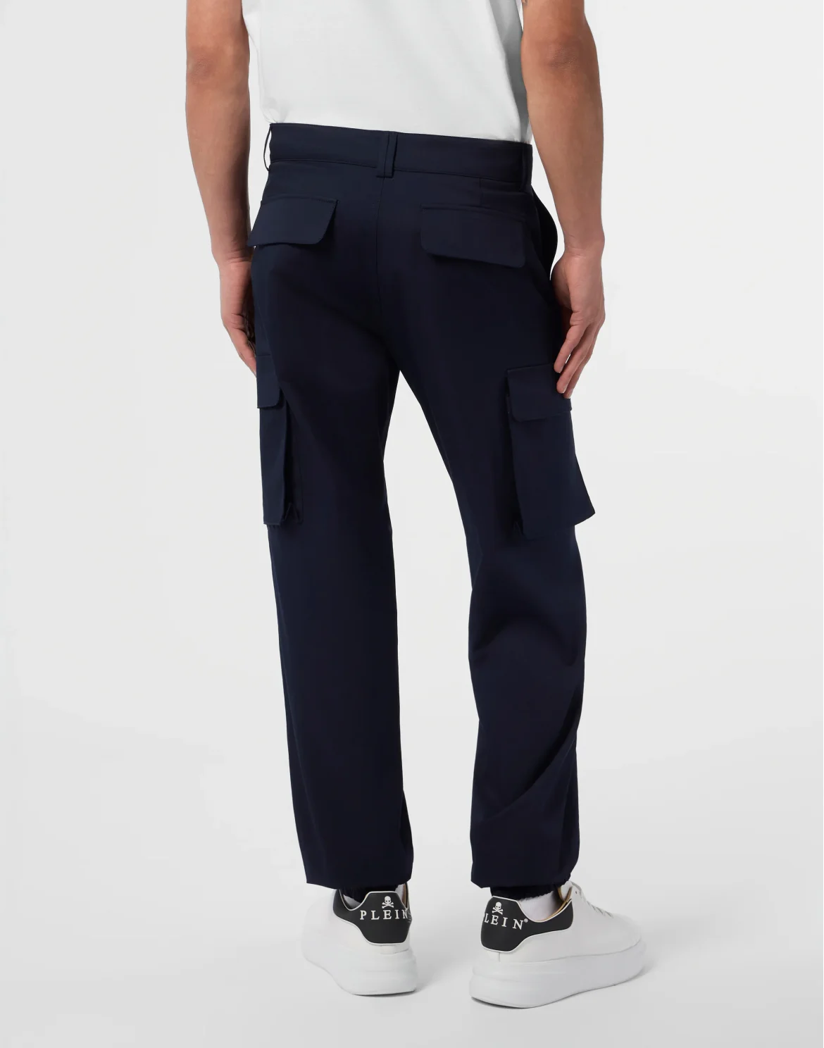 Straight Cargo Trousers, цвет: Синий