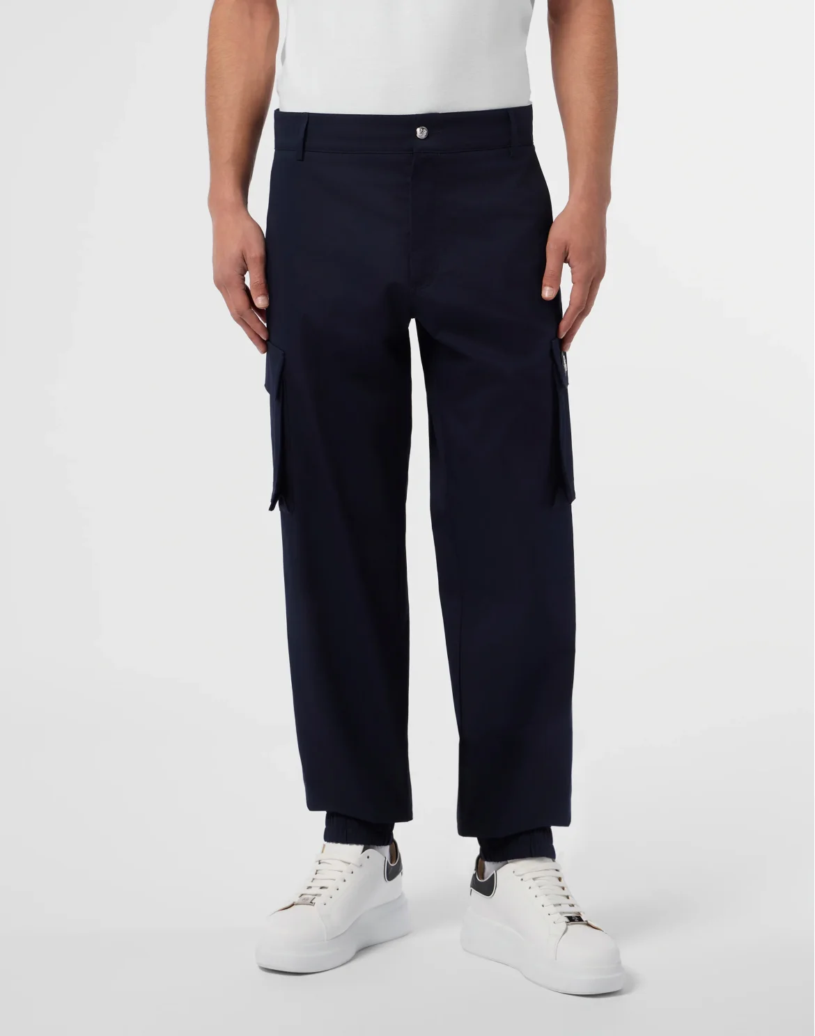 Straight Cargo Trousers, цвет: Синий
