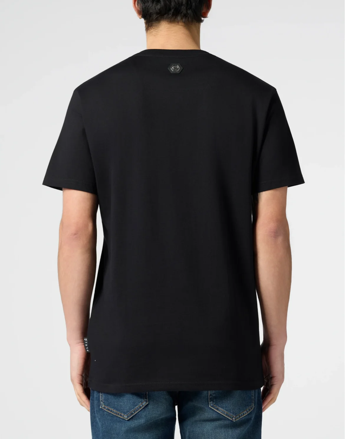 Printed Round Neck T-Shirt Dragon, цвет: Черный