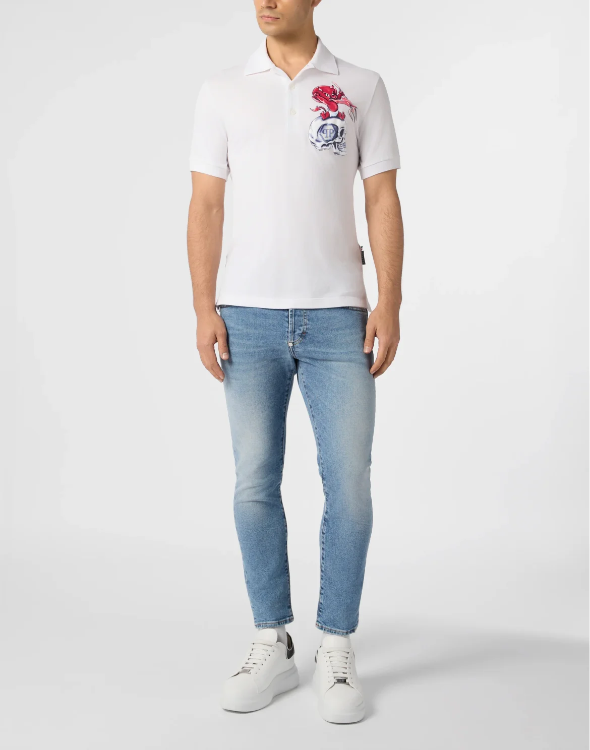 Polo T-Shirt Baby Devil, цвет: Белый