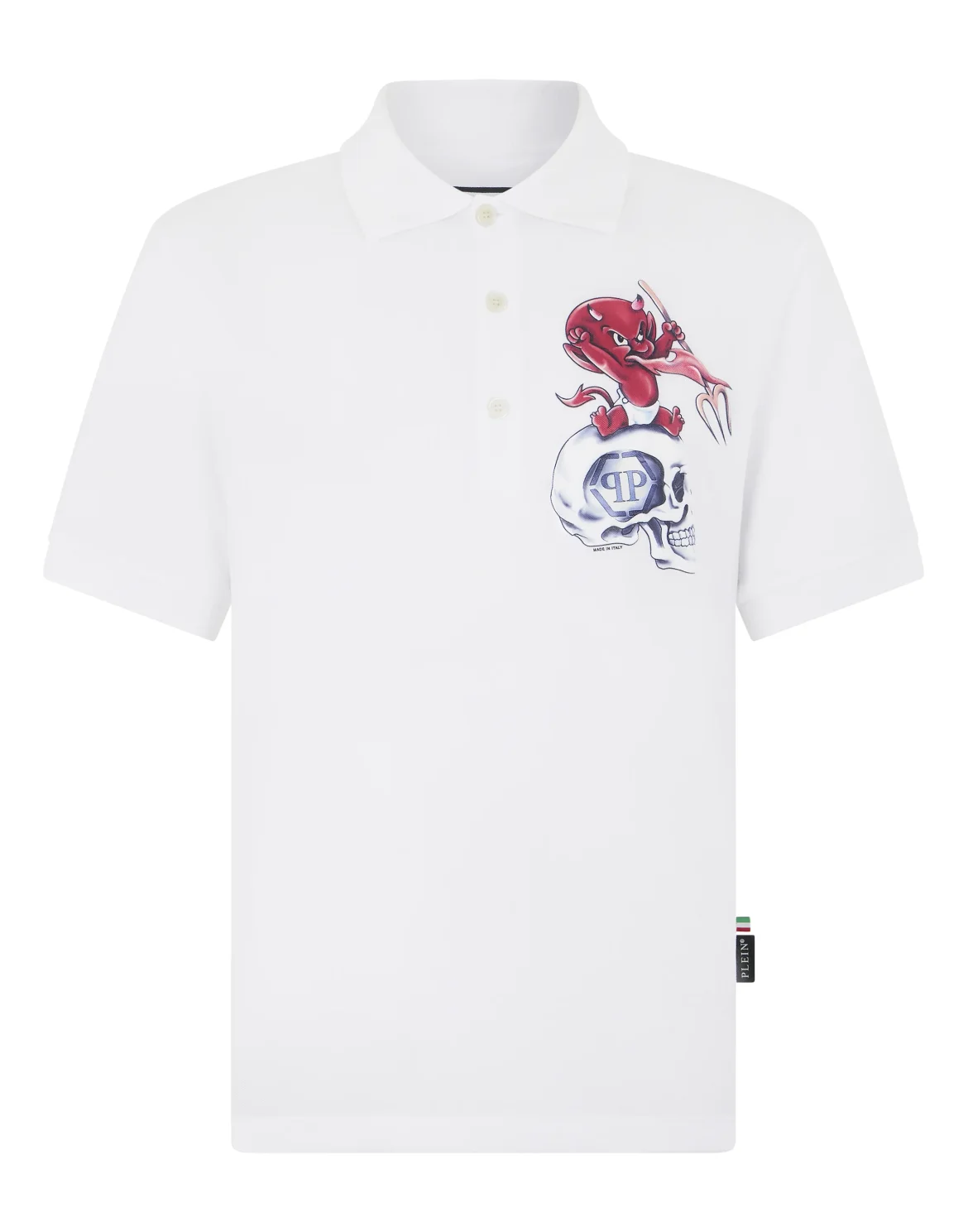 Polo T-Shirt Baby Devil, цвет: Белый