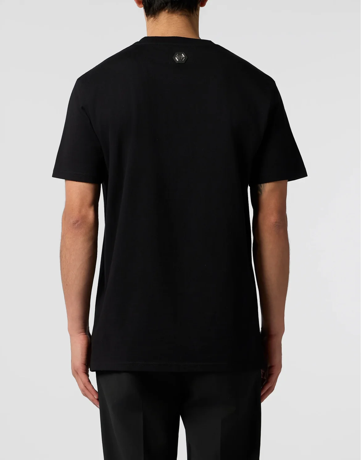 Round Neck T-Shirt Teddy Strass Teddy Bear, цвет: Черный