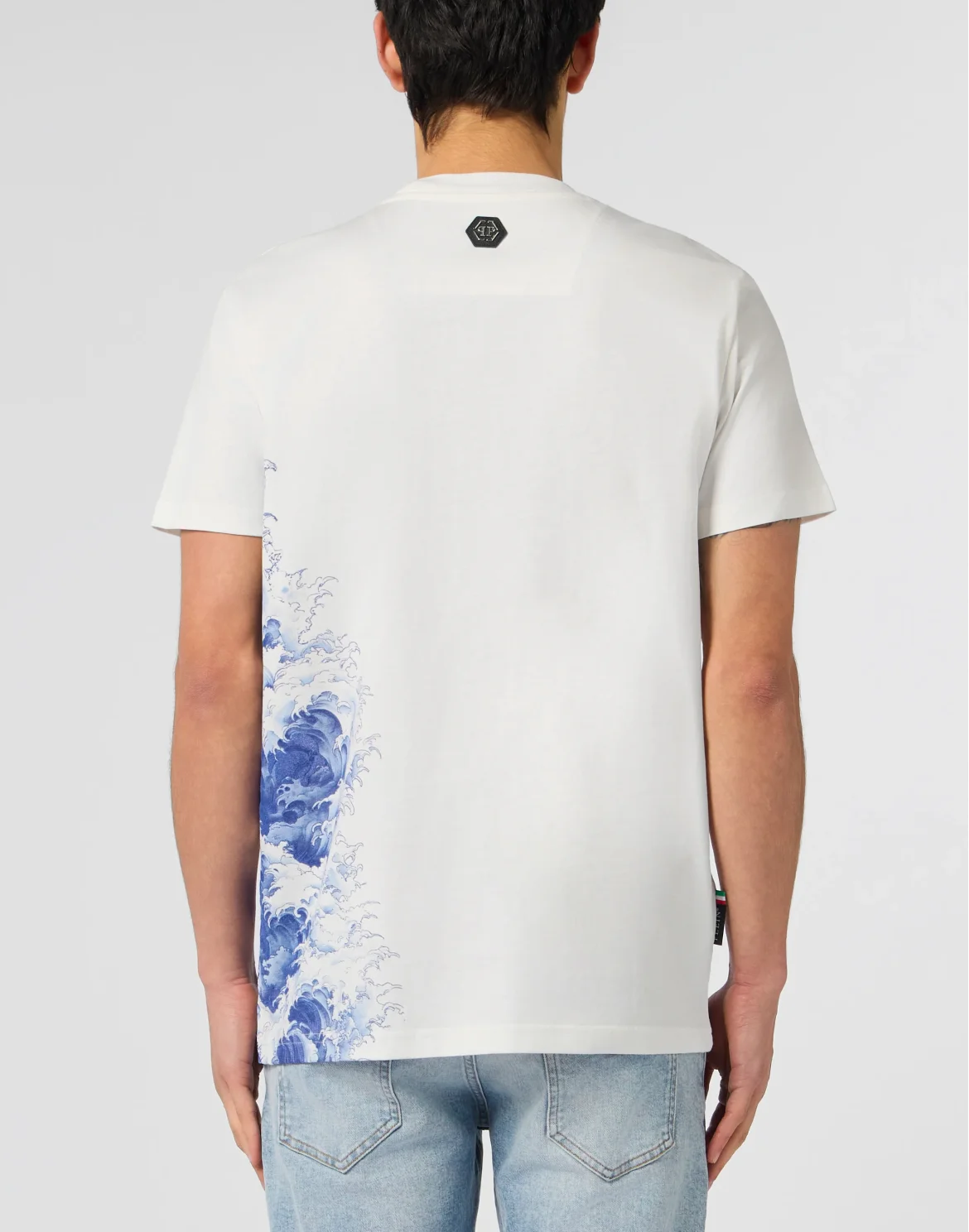 Round Neck T-Shirt Ceramic Signature, цвет: Бежевый