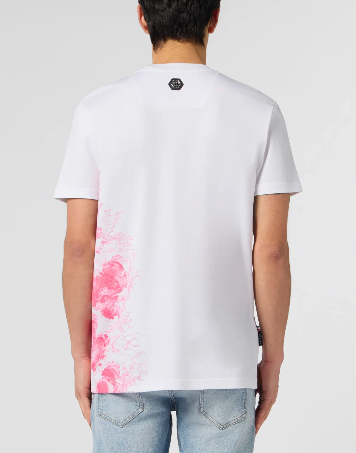 Round Neck T-Shirt Ceramic Signature, цвет: Белый